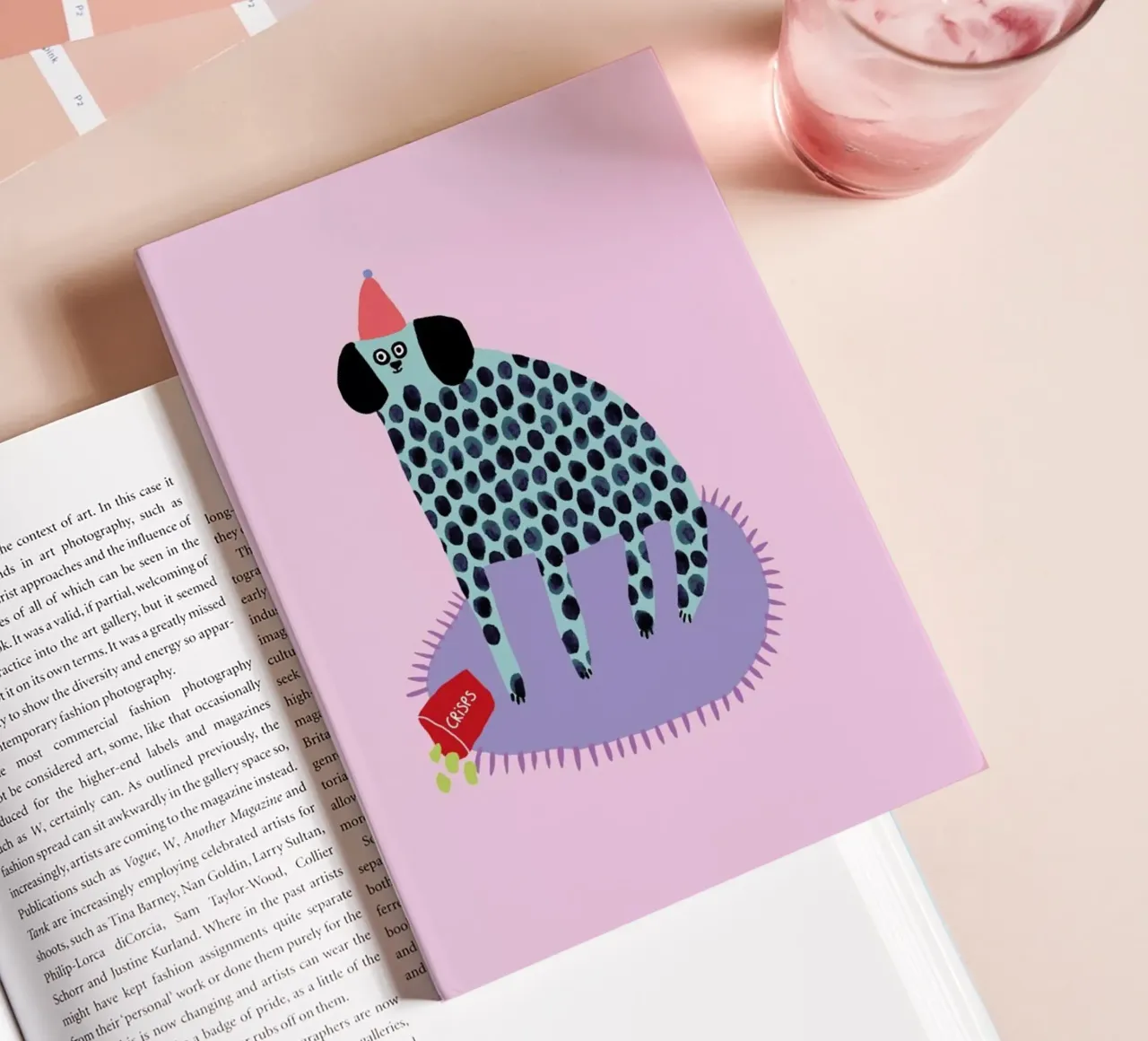 Partydog notebook by Lora O'Callaghan