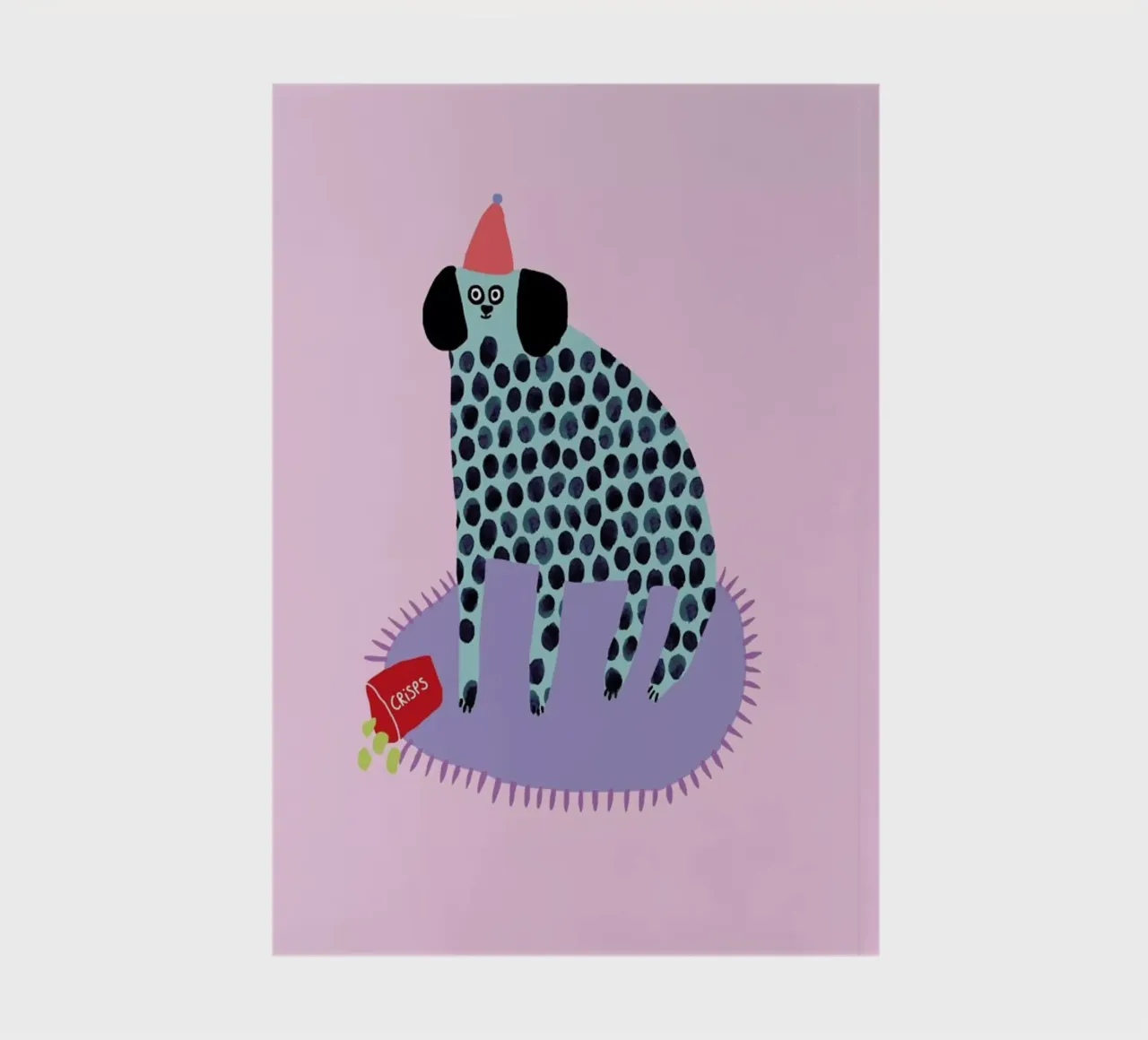 Partydog notebook by Lora O'Callaghan