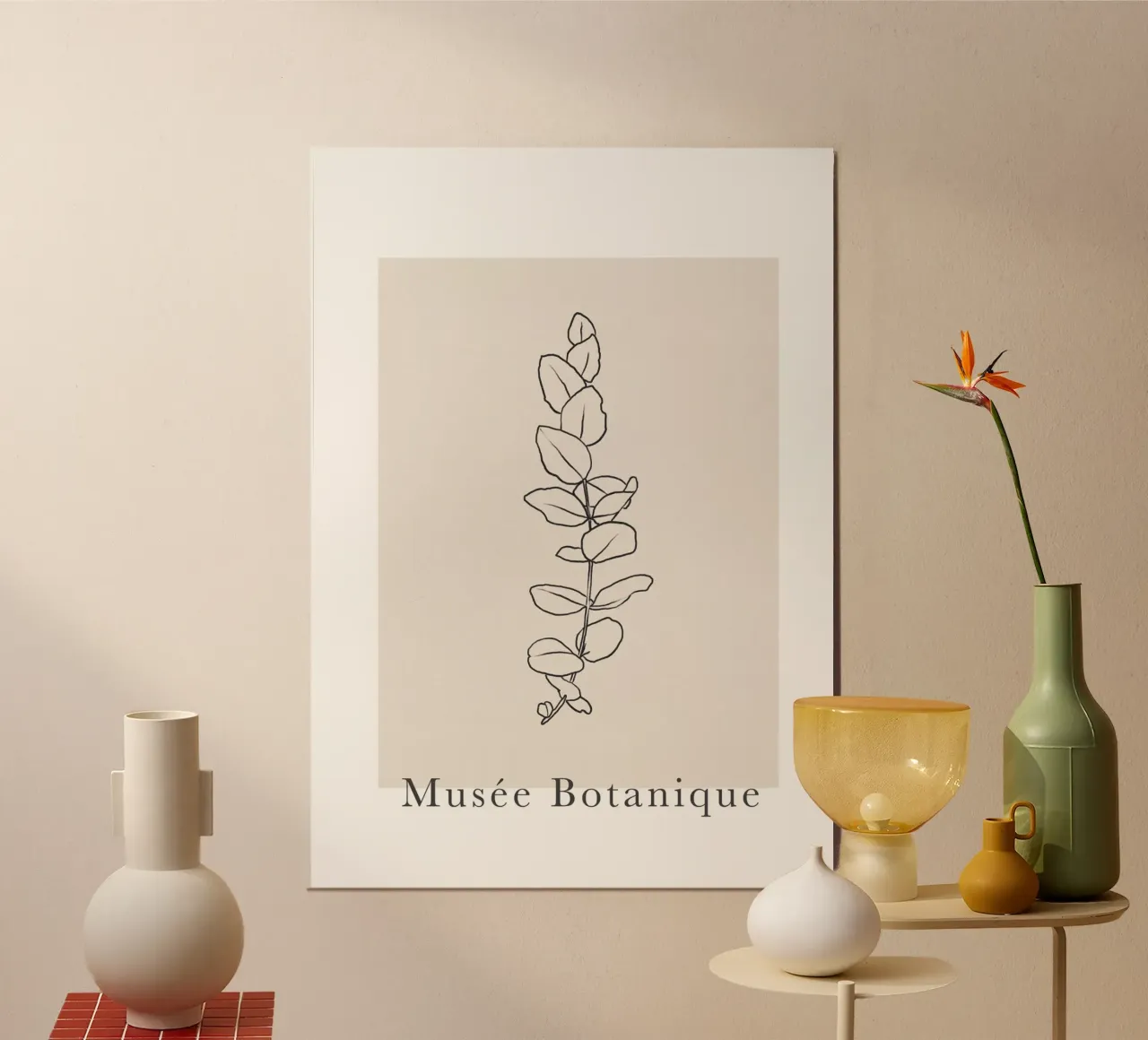 Abstract Botanic No 14 alluminio dibond da treechild