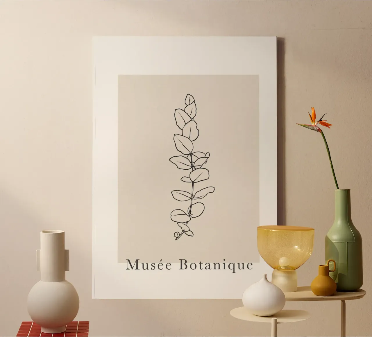 Abstract Botanic No 14 tela da treechild