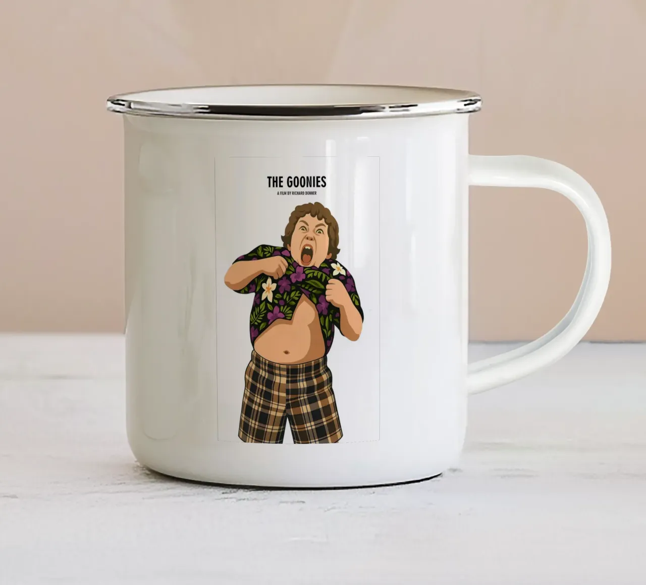 The Goonies tazza in smalto da MoviesArt
