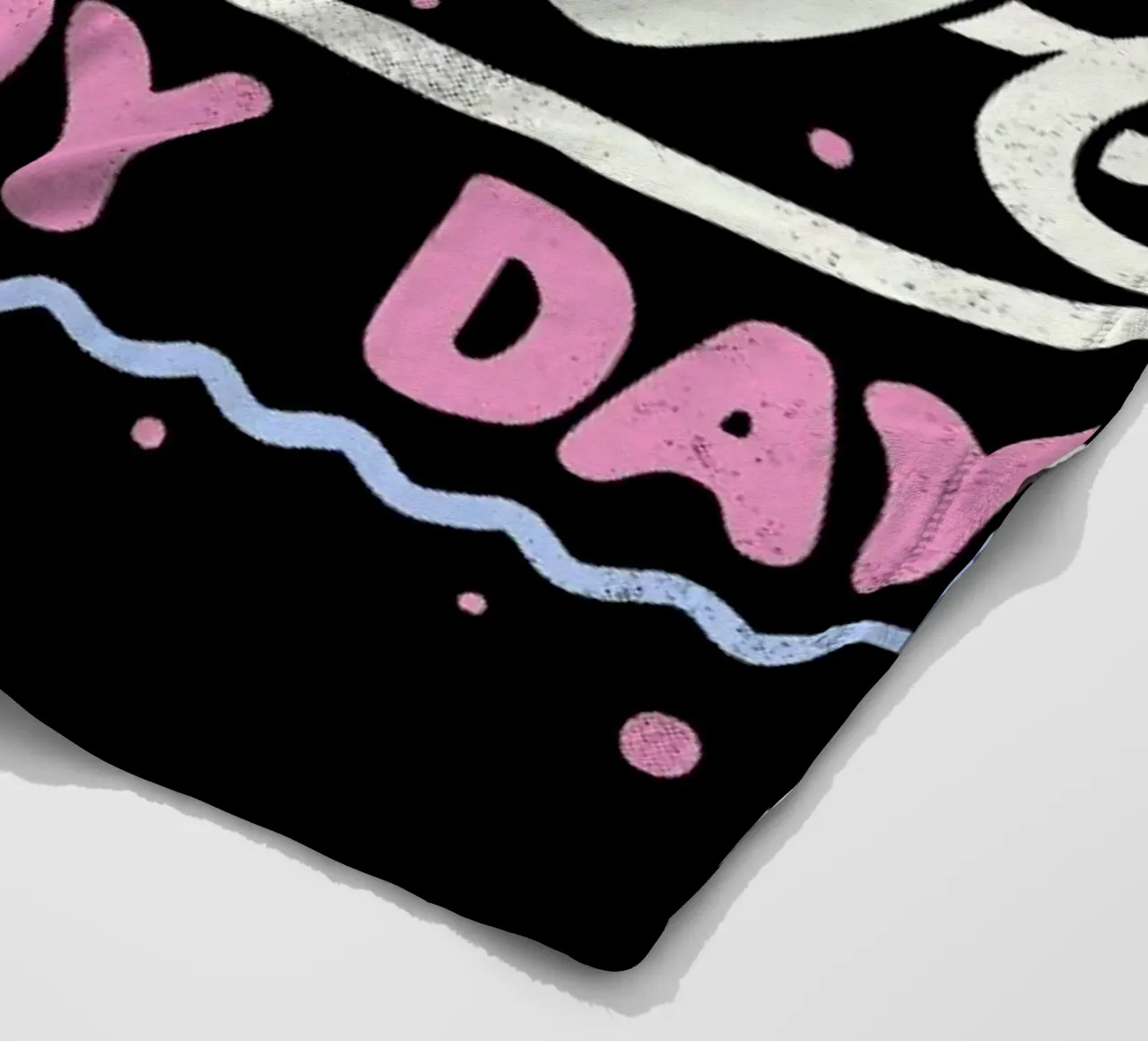 There's Something Positive In Every Day coperta in pile da Tobe Fonseca