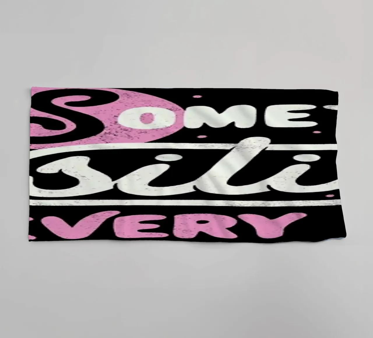 There's Something Positive In Every Day asciugamano da bagno da Tobe Fonseca