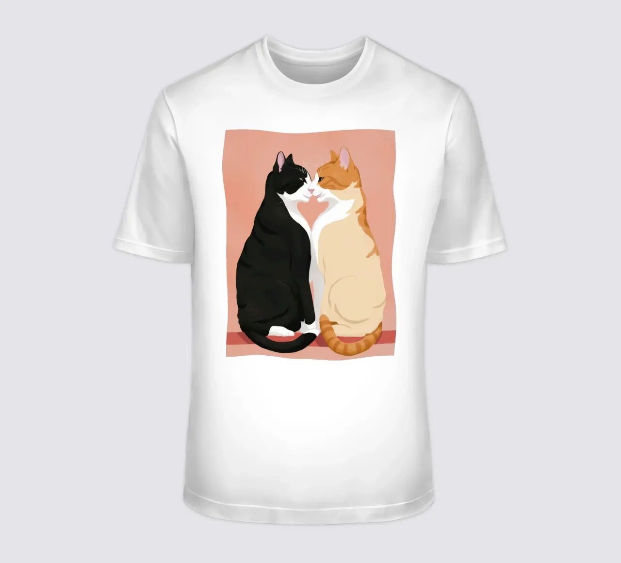 Coccole di compagnia Yin-Yang t-shirt da Stone Patina