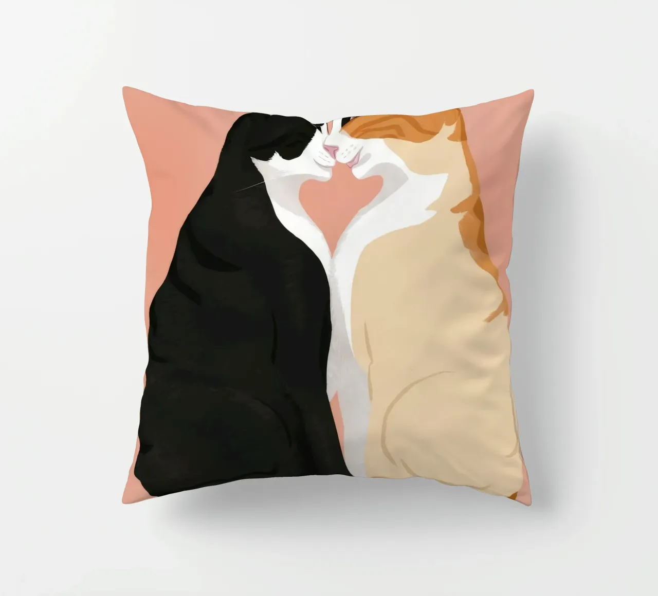 Coccole di compagnia Yin-Yang cuscino da Stone Patina