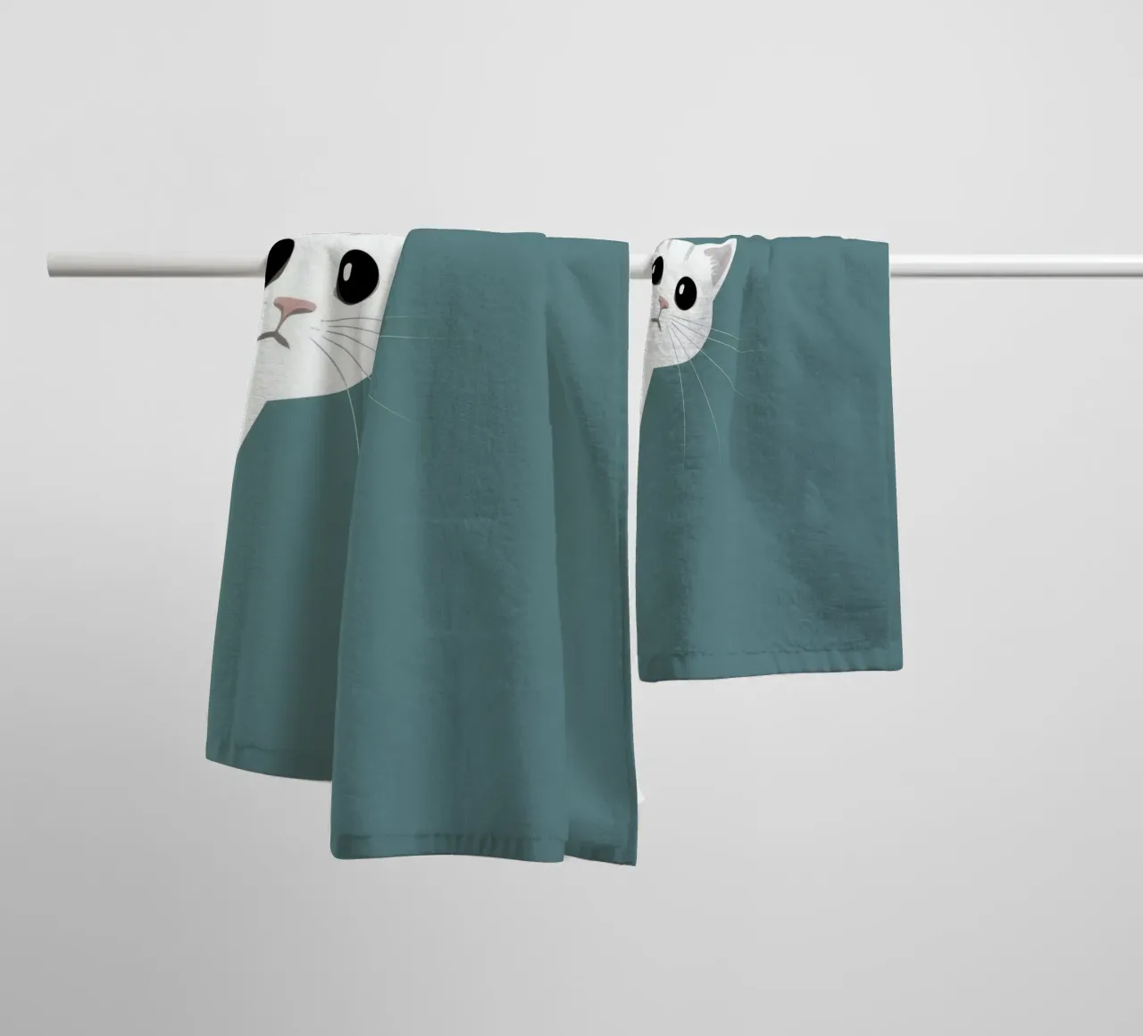 Curious Corner Peek towel by Stone Patina