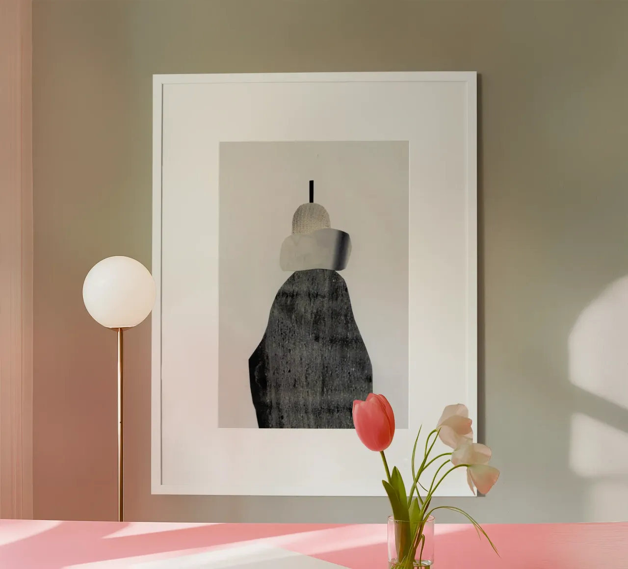 Ona 02 poster con telaio in plastica da The Home Office Studio