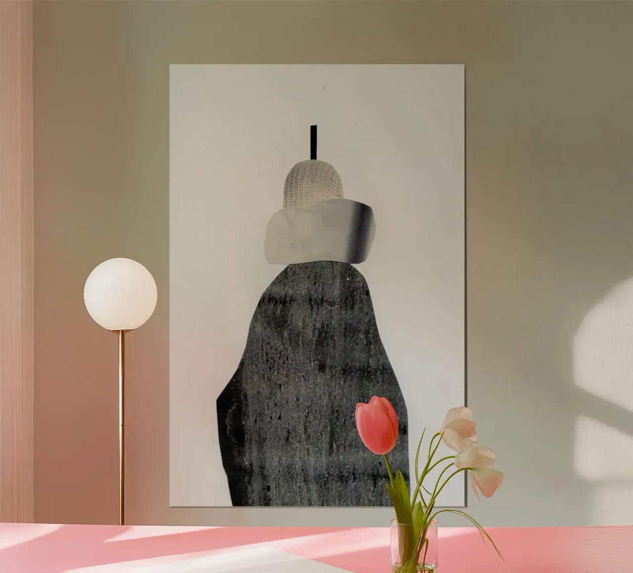 Ona 02 poster con telaio in plastica da The Home Office Studio