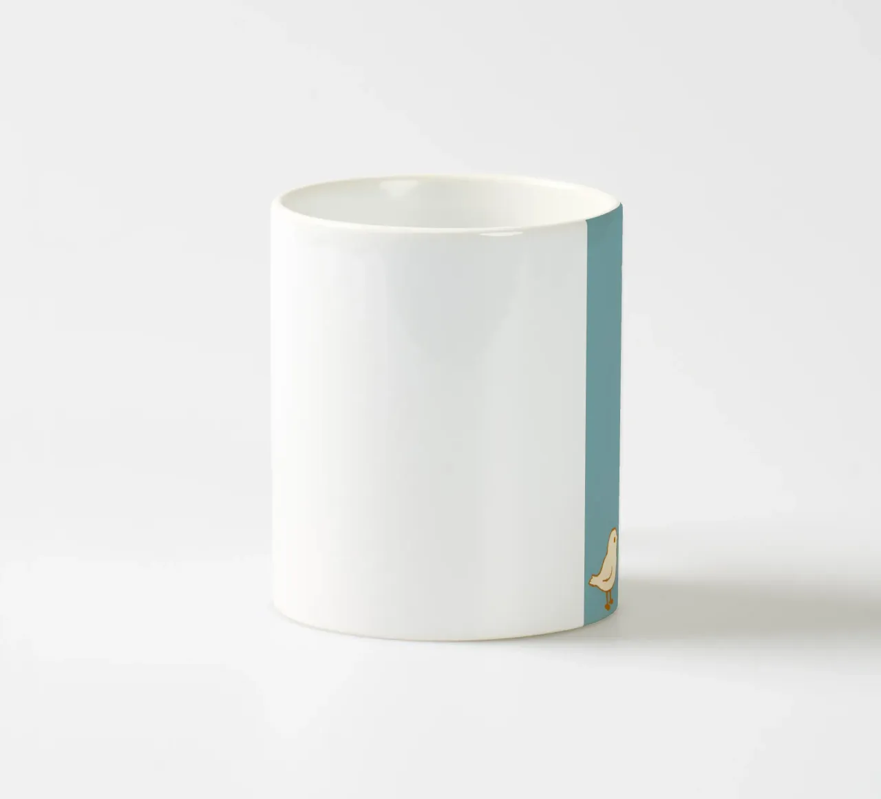 Incontro con gli uccelli dorati tazza in ceramica da Stone Patina