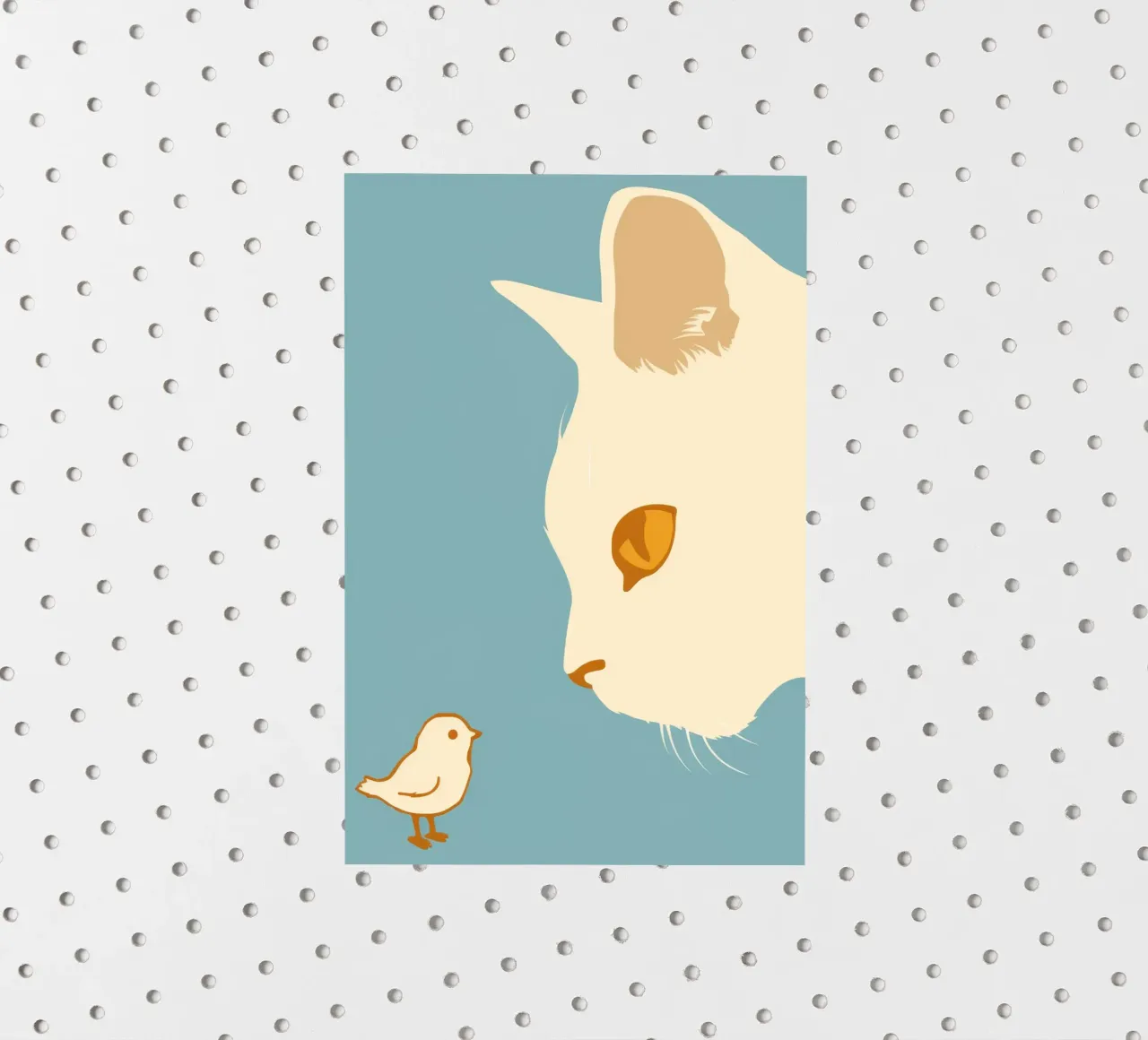 Golden Bird Encounter Sticker von Stone Patina