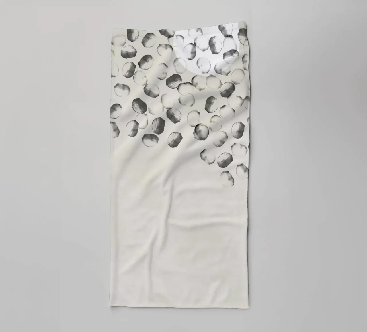 Shapes of circles towel by Imaginative