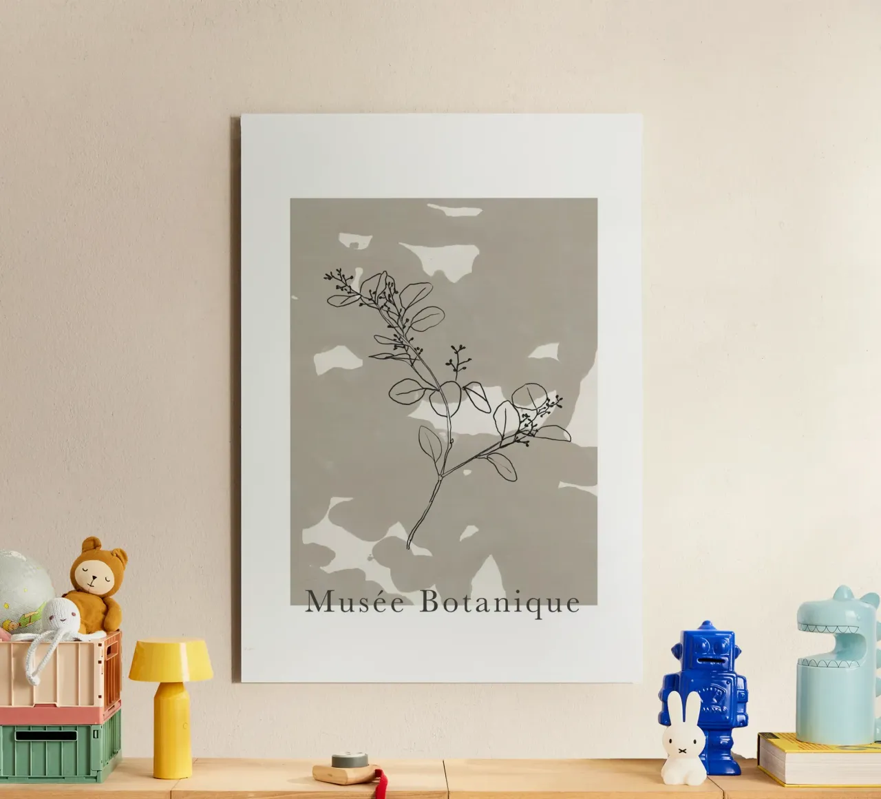 Abstract Botanic No 16 alluminio dibond da treechild