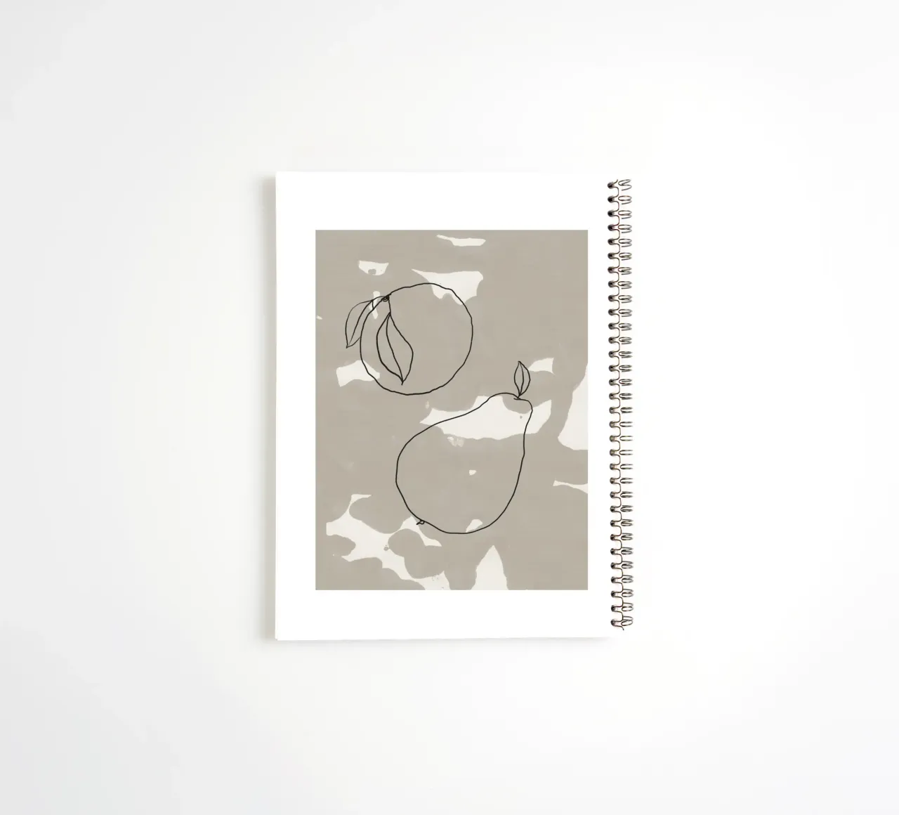 Abstract Botanic No 17 spiral notebook by treechild
