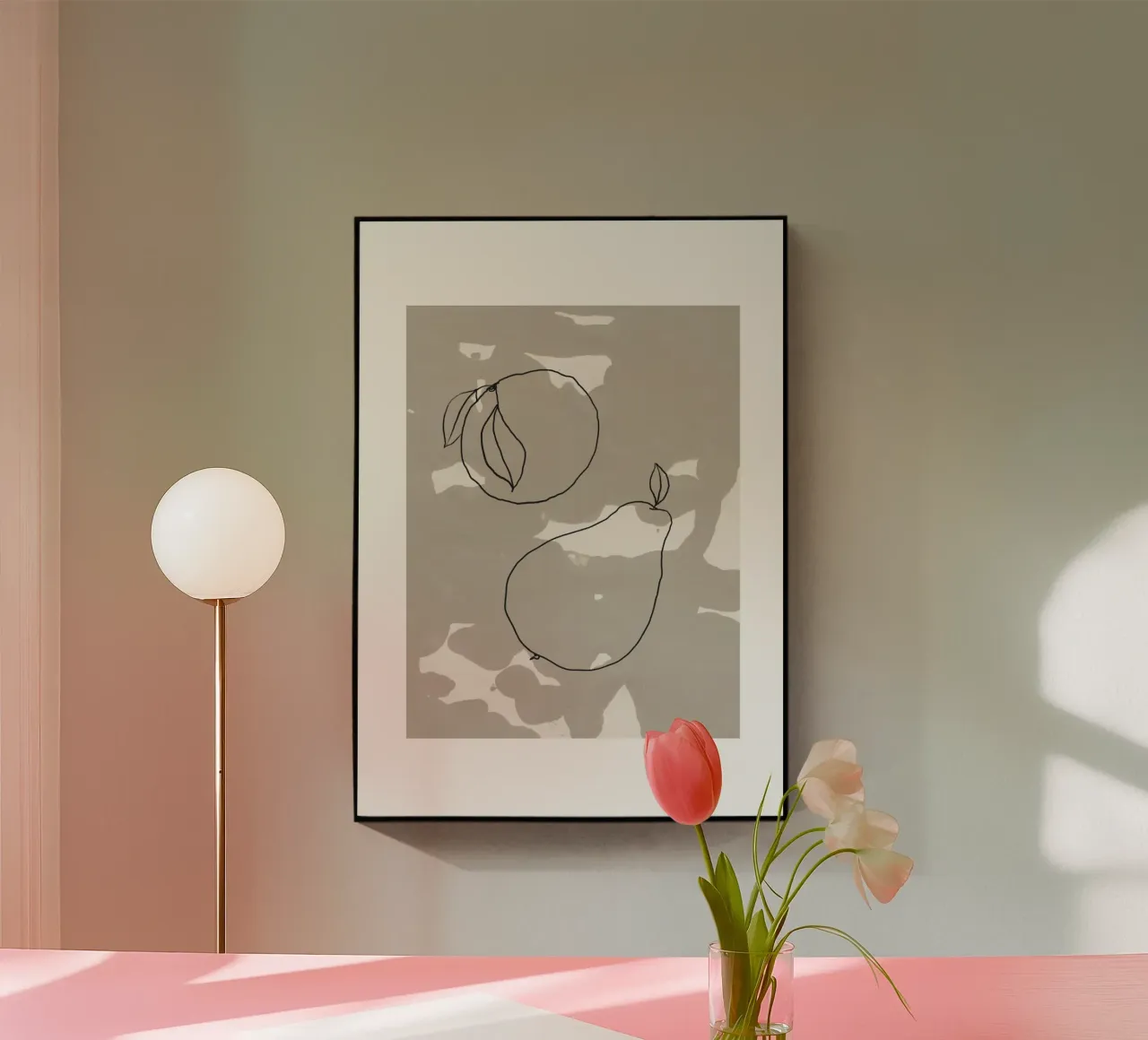 Abstract Botanic No 17 plexiglass da treechild