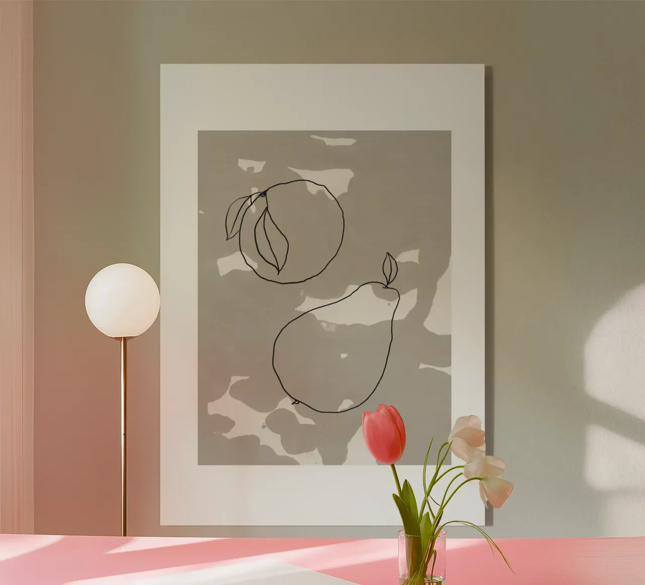 Abstract Botanic No 17 plexiglass da treechild