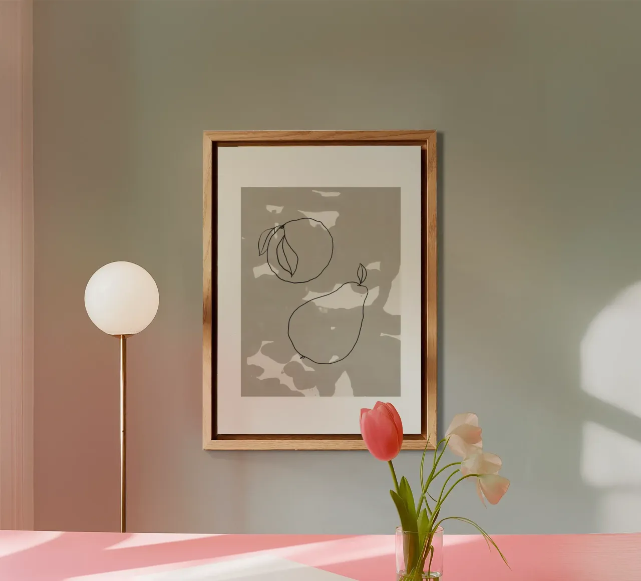 Abstract Botanic No 17 alluminio dibond da treechild