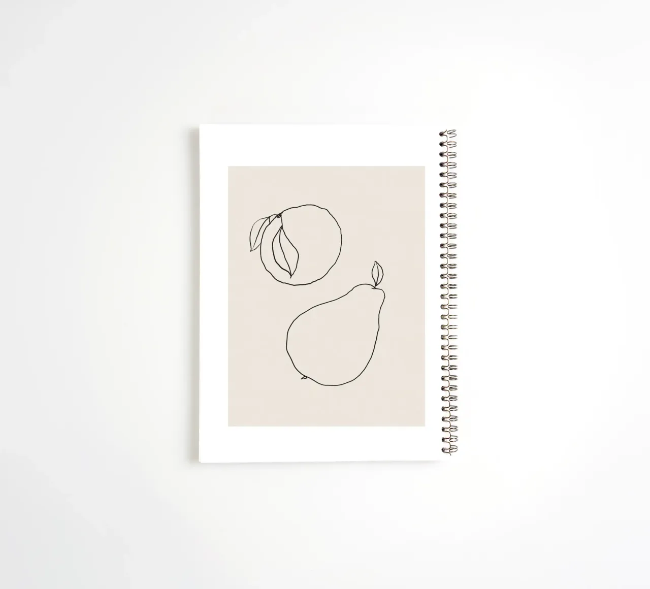 Abstract Botany No 18 diario ad anelli da treechild