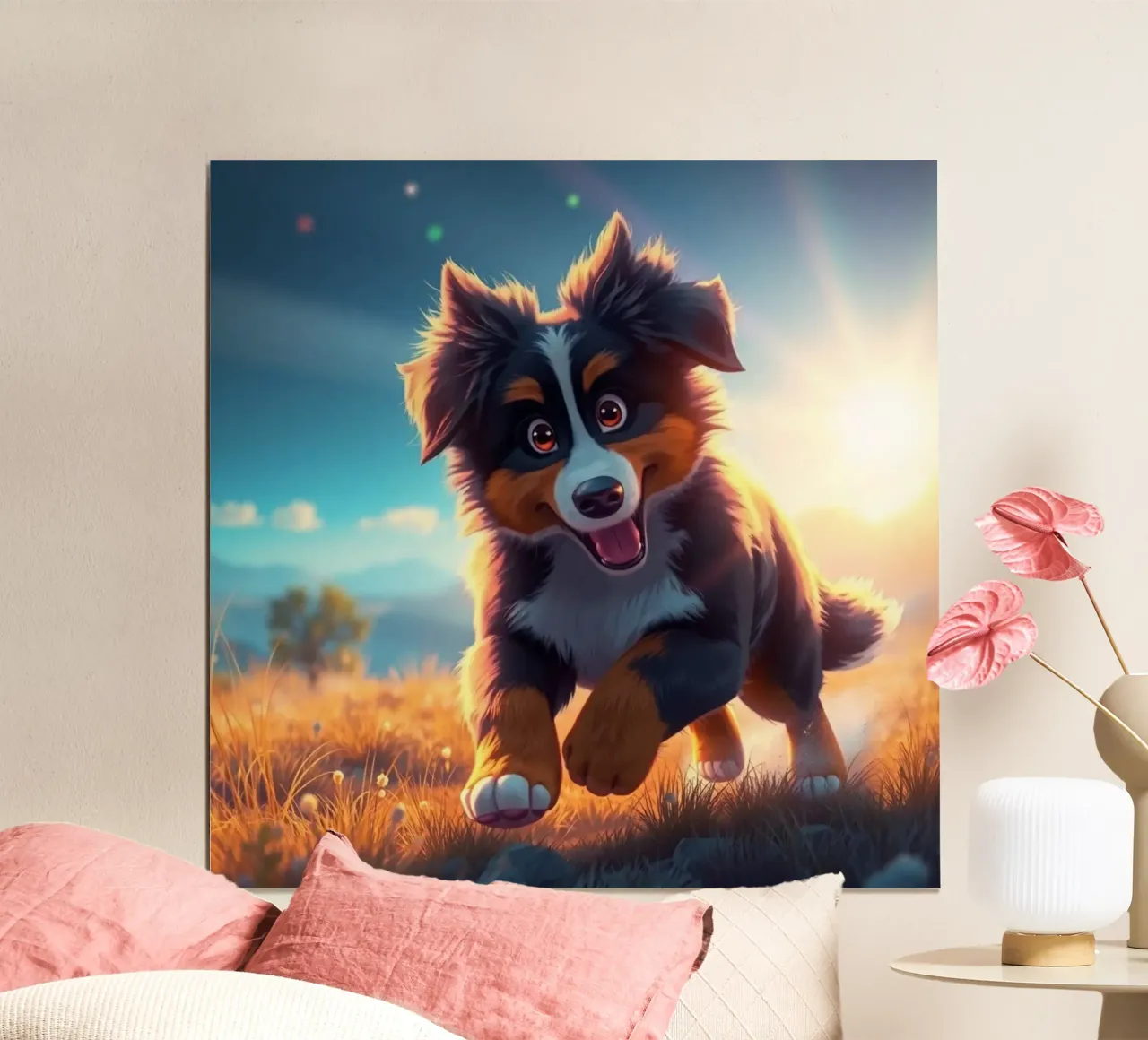 Pixarstyle e Ultrasweet #19 poster con telaio in legno da Yumis.Beargang.and.Me