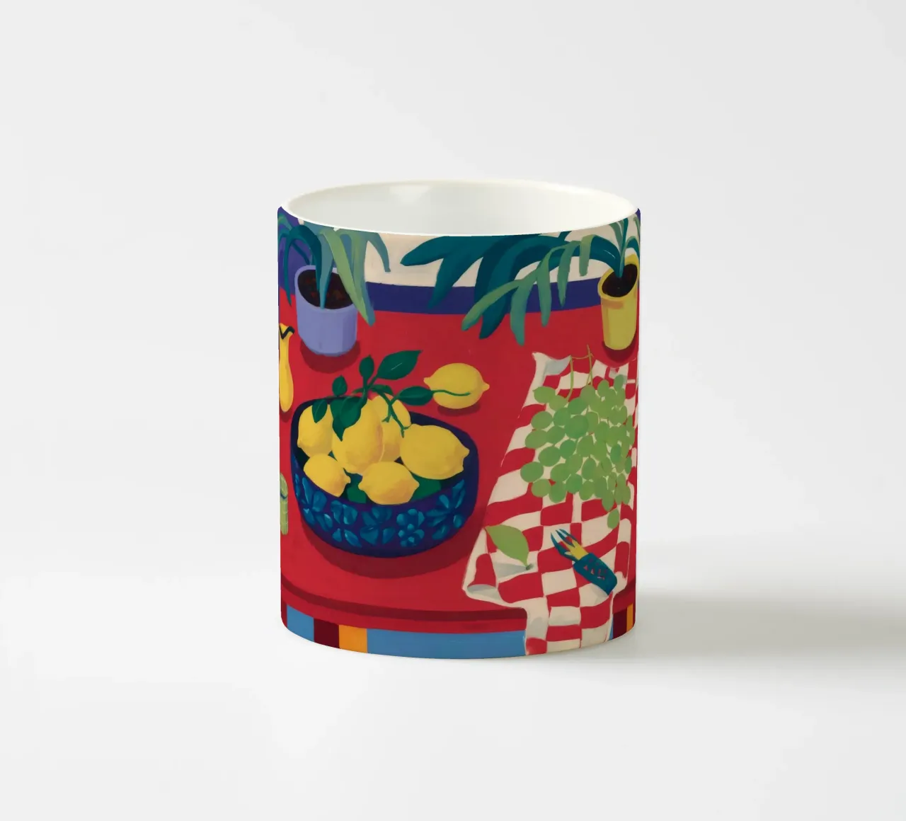 Lemon Table Zest Keramik Tasse von Haven Mirage