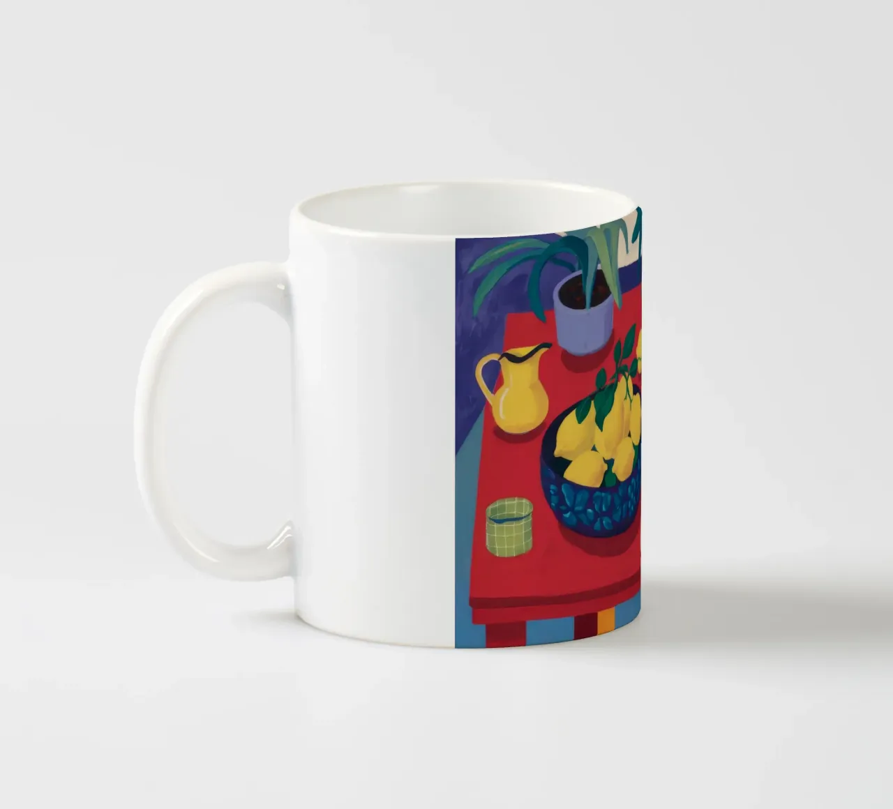Lemon Table Zest Keramik Tasse von Haven Mirage
