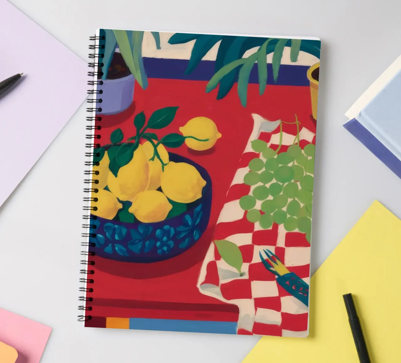 Lemon Table Zest Ringbuch von Haven Mirage