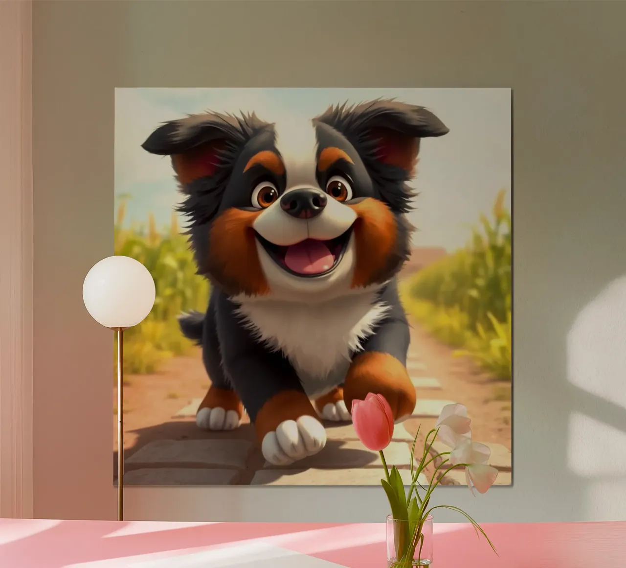 Pixarstyle and Ultrasweet #20 poster with aluminum frame by Yumis.Beargang.and.Me