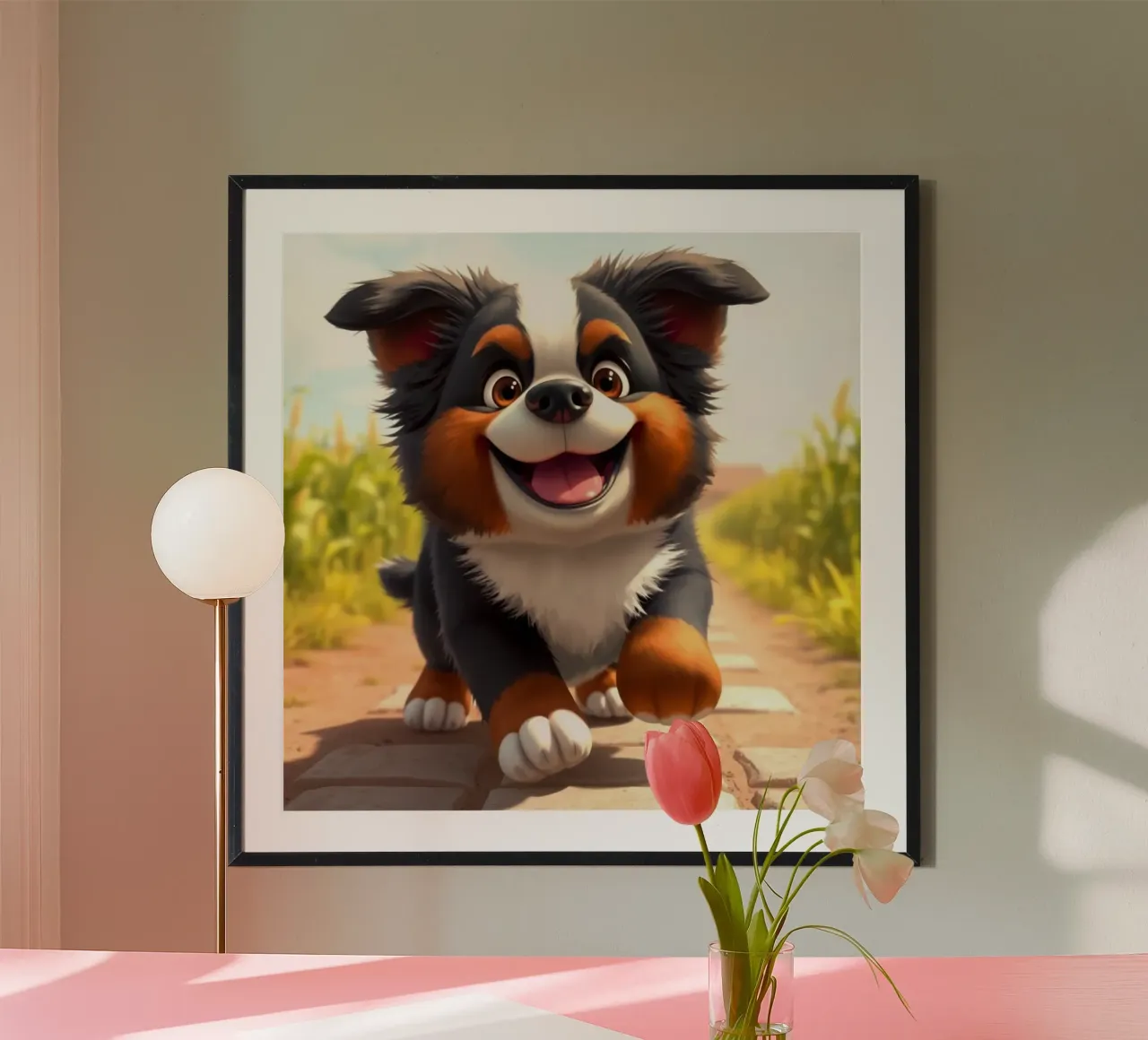 Pixarstyle and Ultrasweet #20 poster with aluminum frame by Yumis.Beargang.and.Me