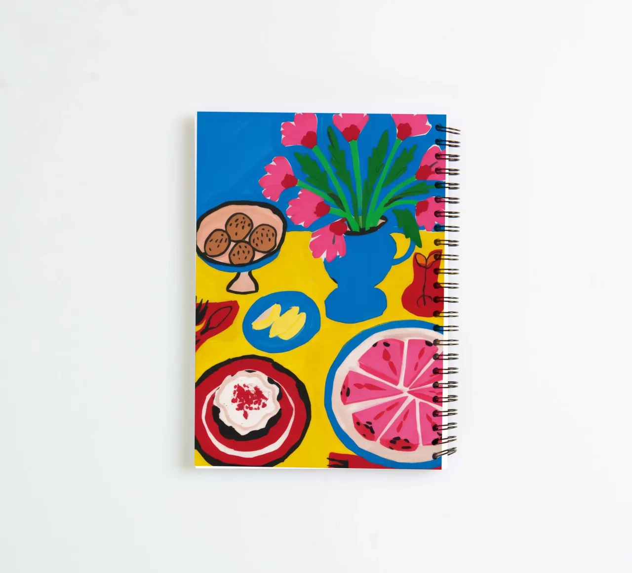 Grapefruit Tart Delight spiral notebook by Jasper Rune