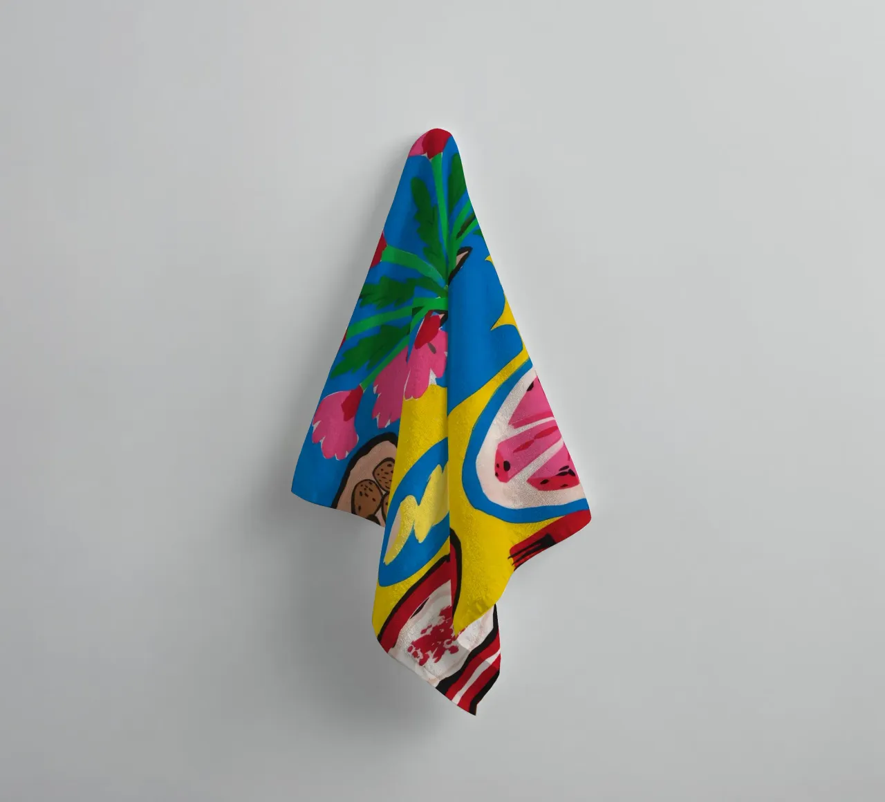 Grapefruit Tart Delight towel by Jasper Rune