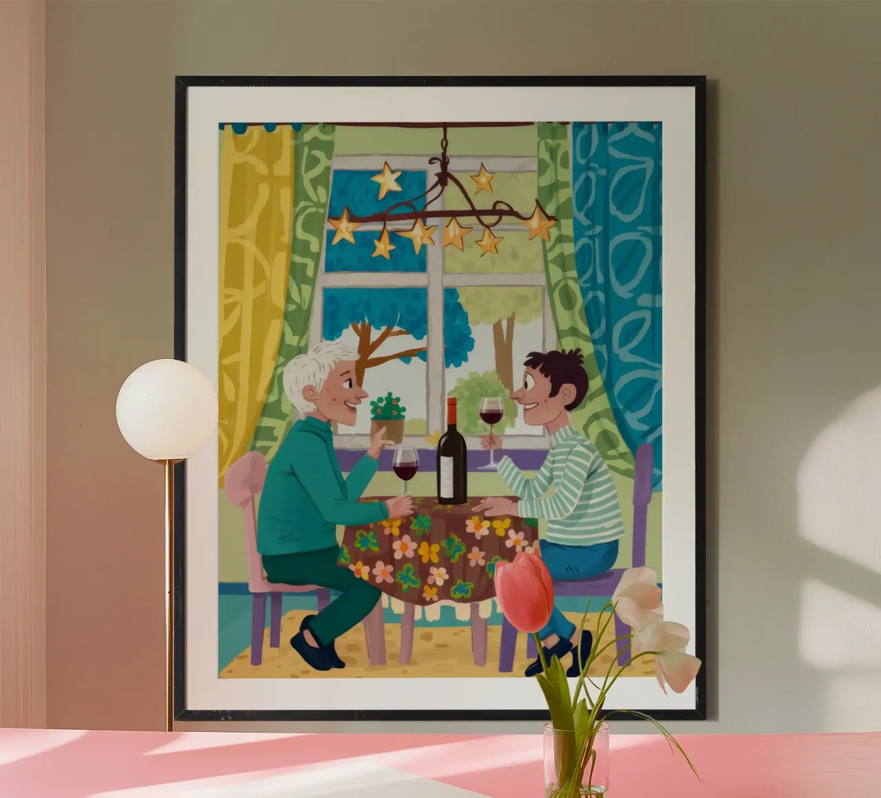 Acogedora comida de invierno poster de Jasper Rune