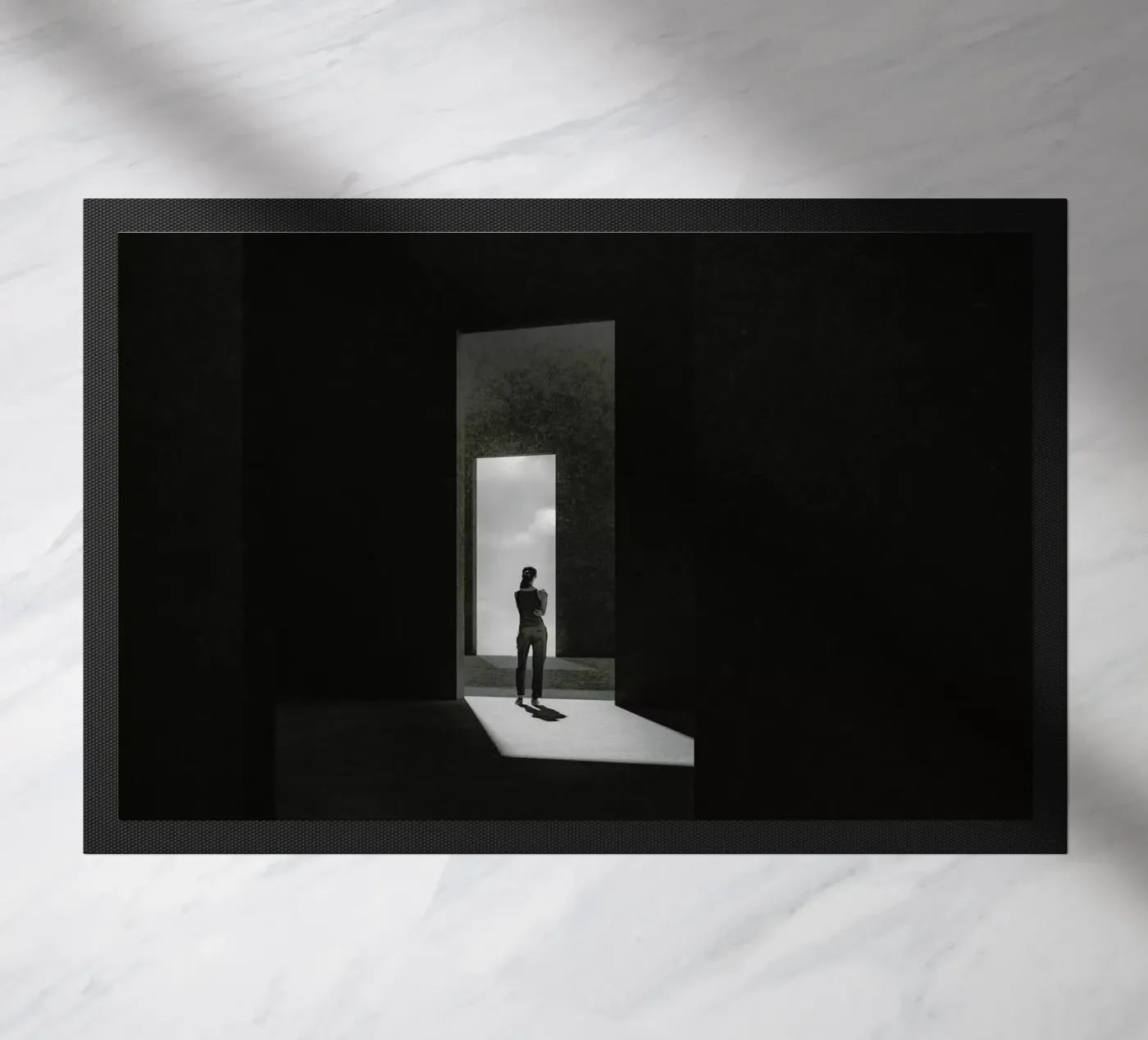 Extrospection doormat by METROPOLIS