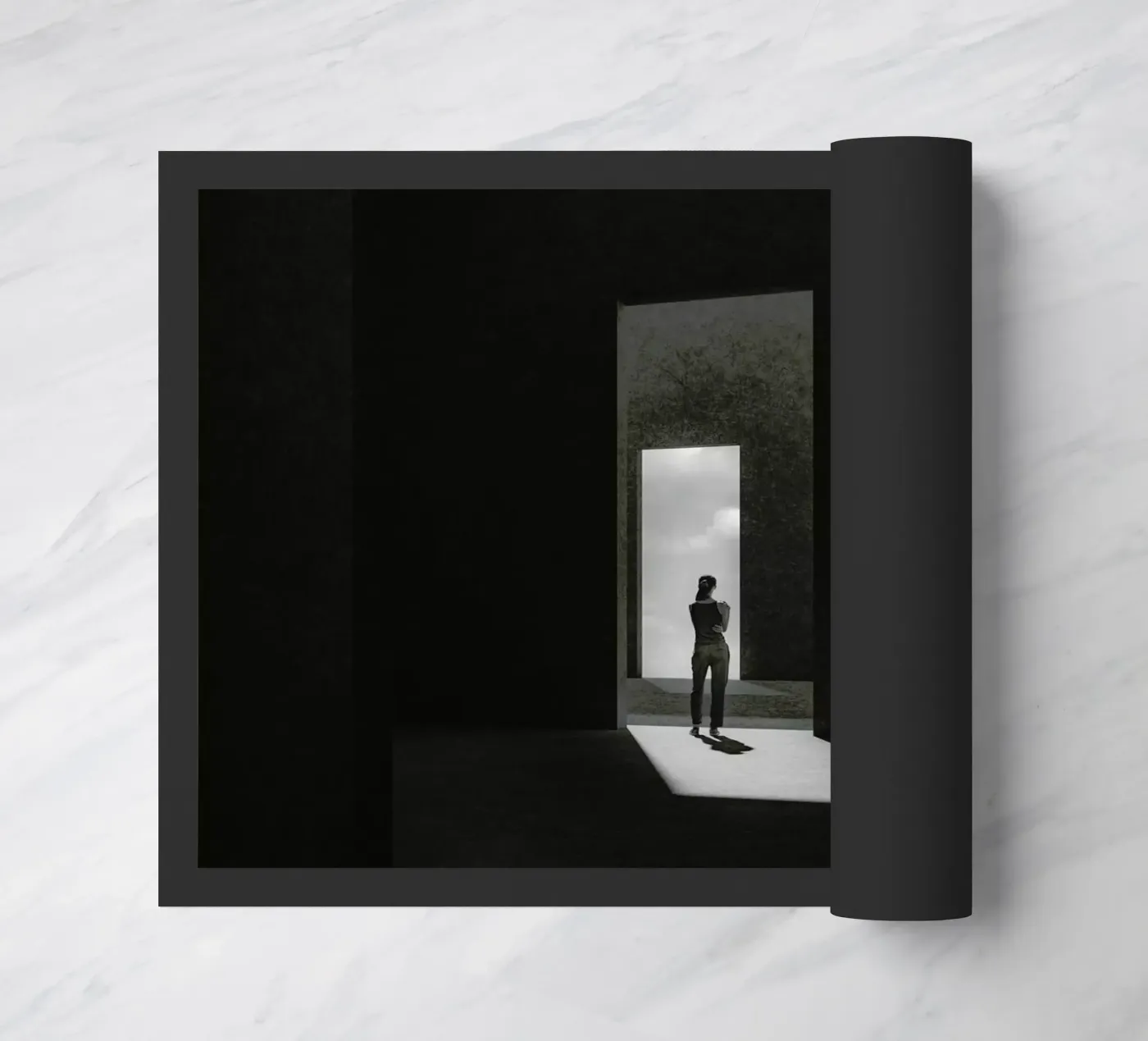 Extrospection doormat by METROPOLIS