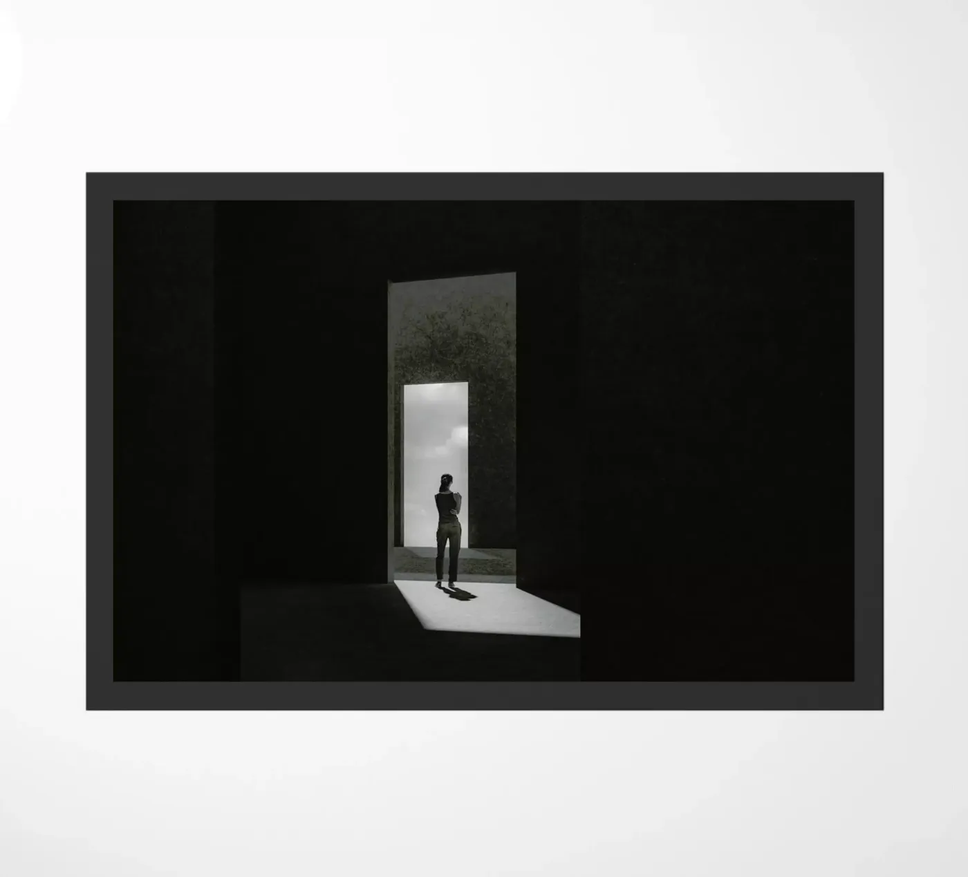 Extrospection doormat by METROPOLIS