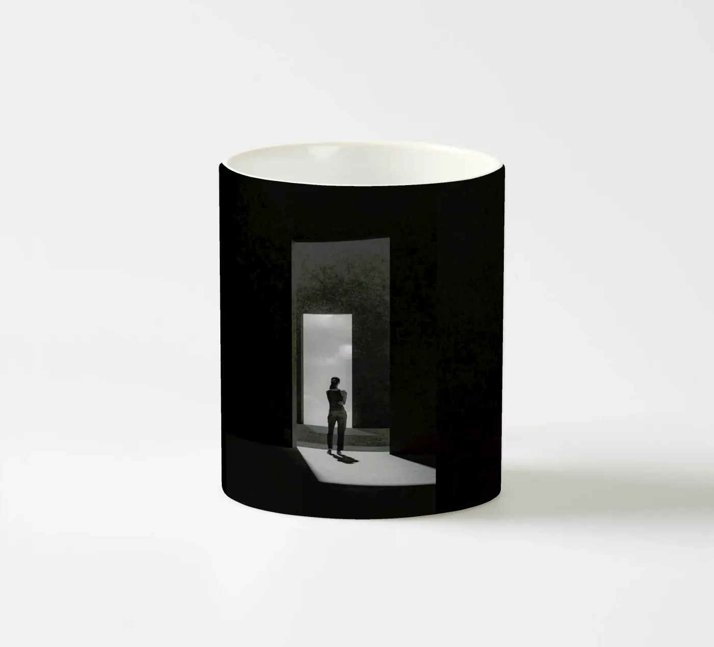 Extrospection ceramic mug by METROPOLIS