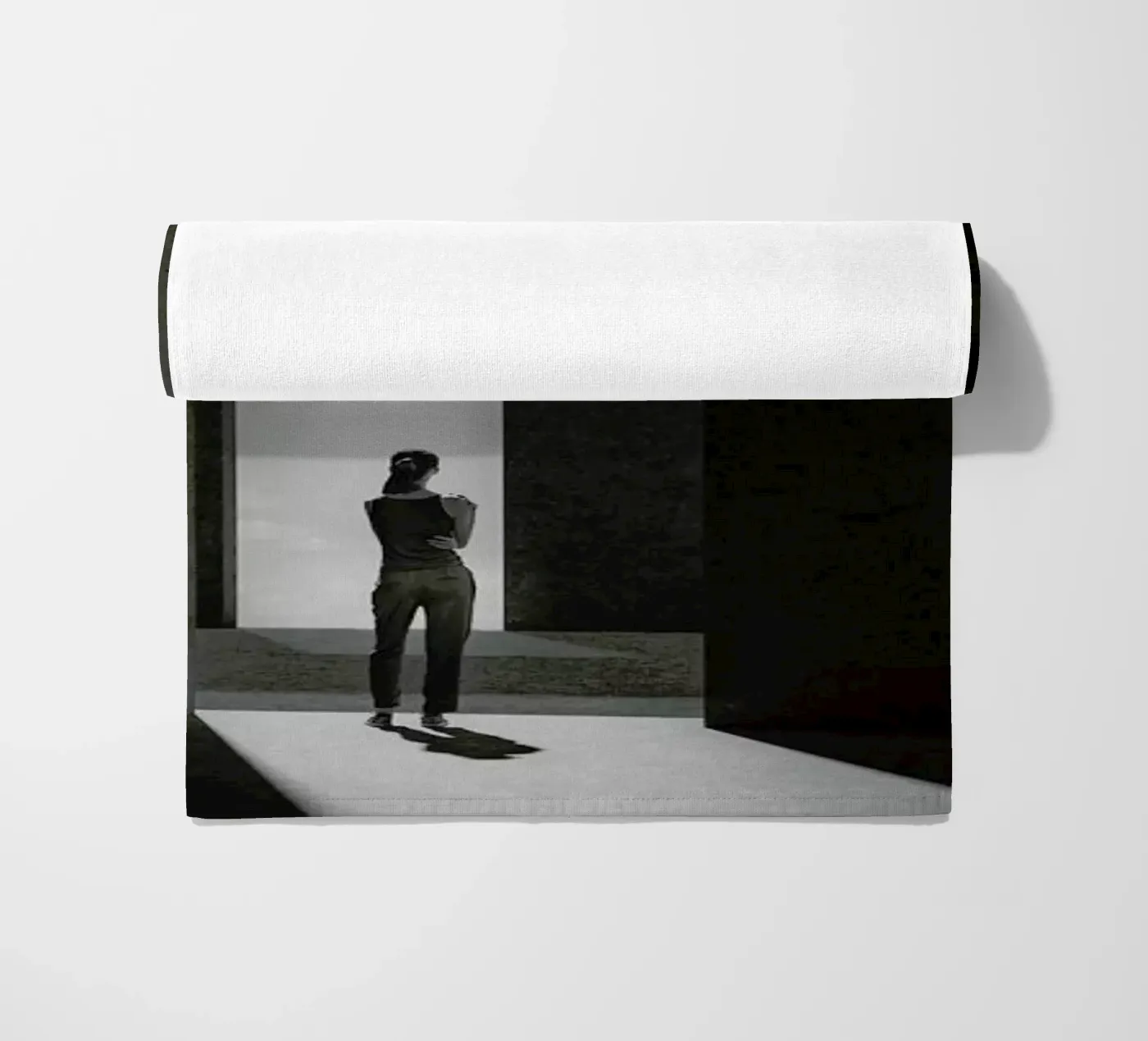 Extrospection beach towel by METROPOLIS