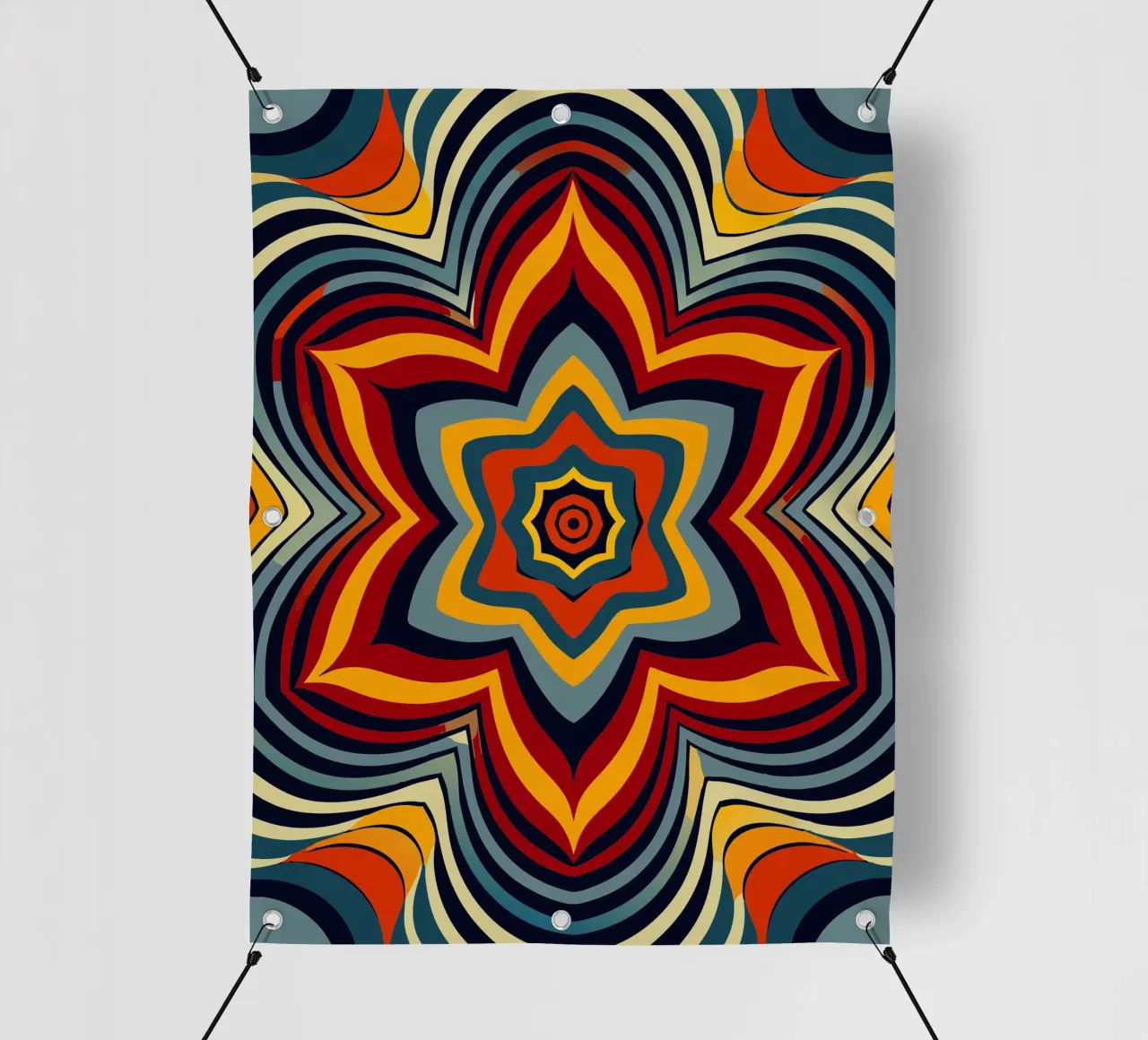 abstract art painting pvc cover by zetazone
