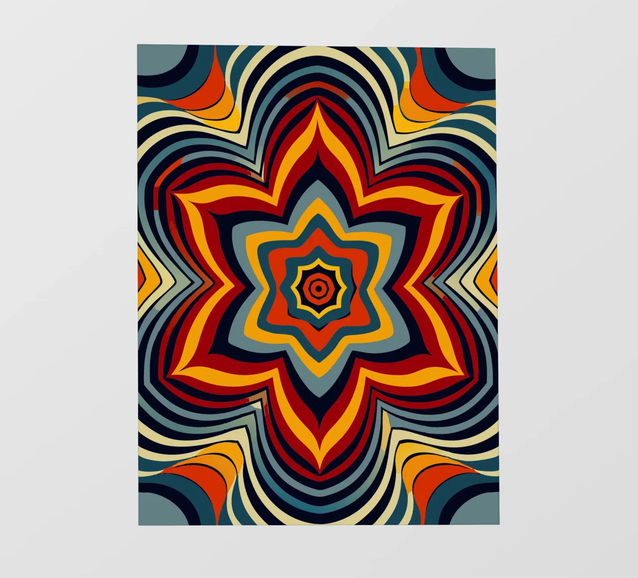 abstract art painting pvc cover by zetazone