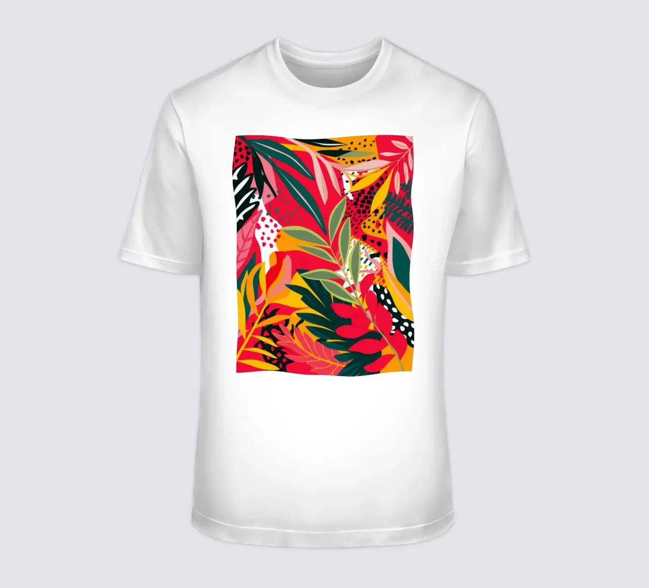 Giungla rosso fuoco t-shirt da Haven Mirage