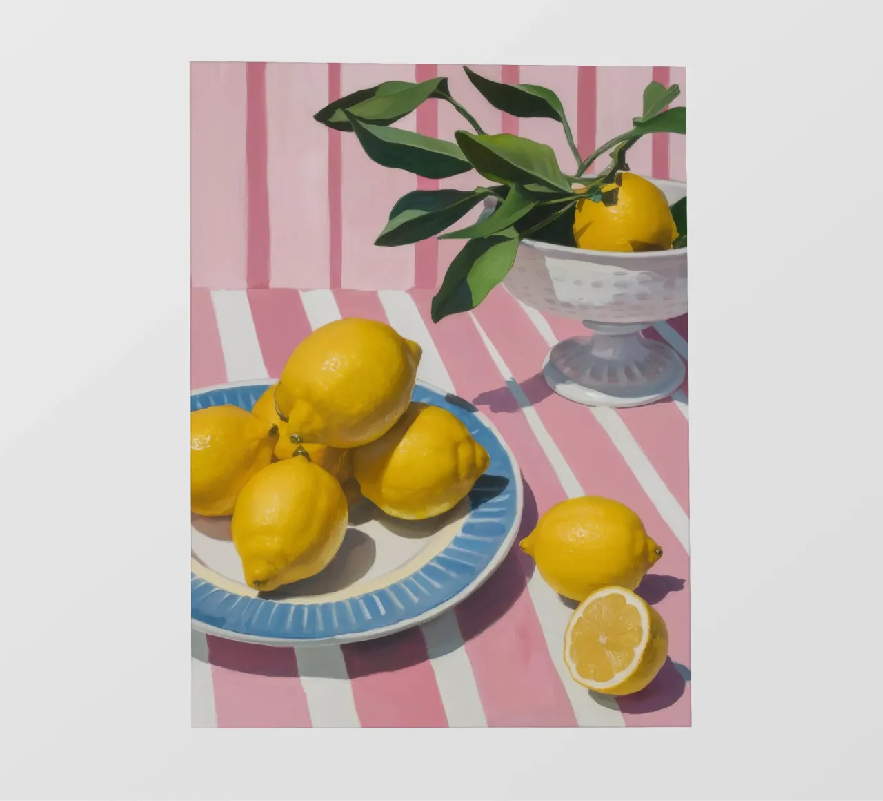 Ciotola al limone Grace telo in pvc da Haven Mirage