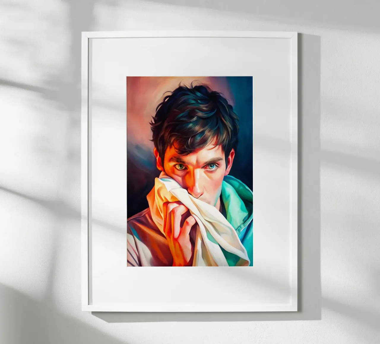 Cattivo odore uomo WC Umorismo Divertente Bagno poster da zetazone
