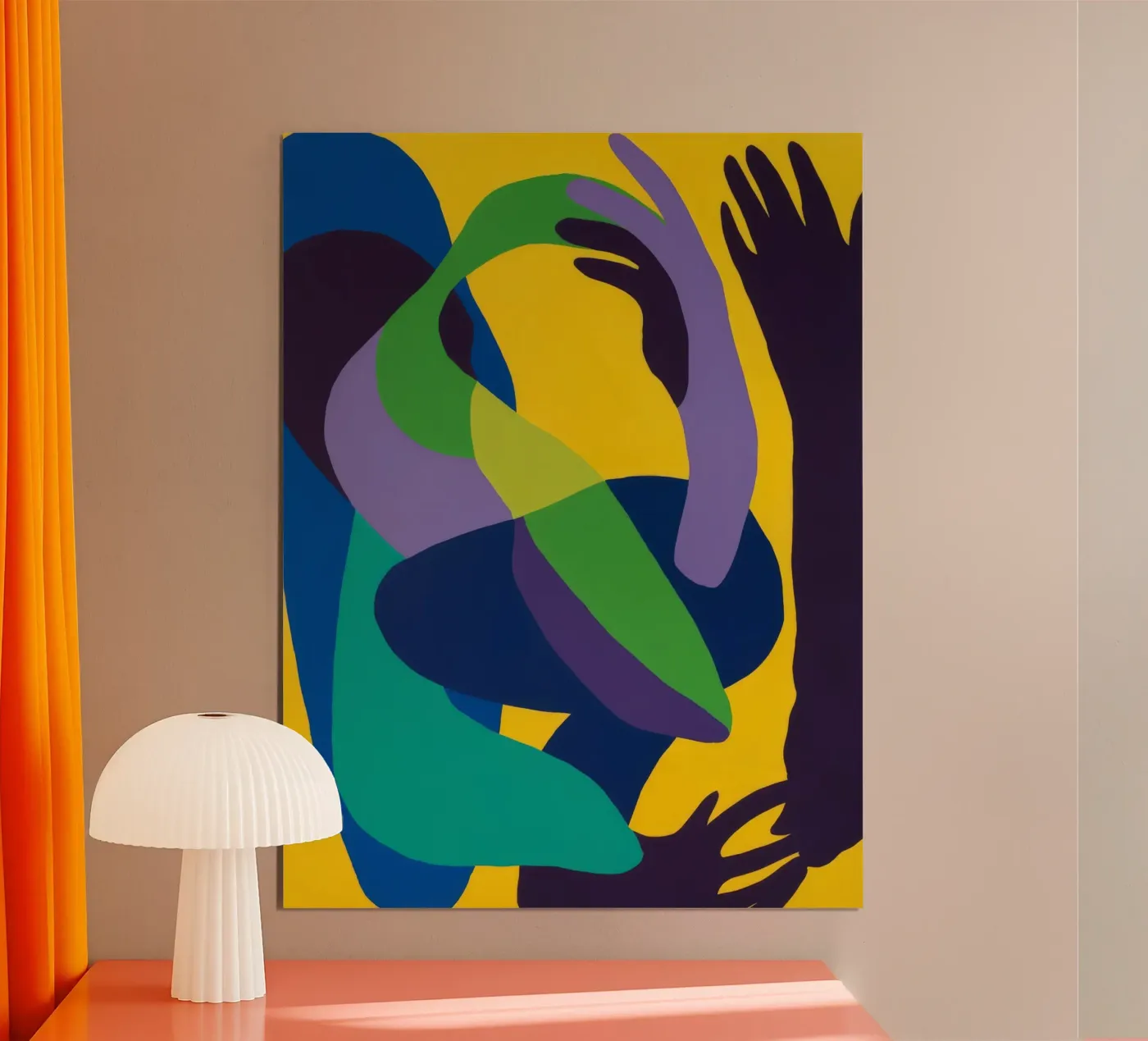 Abstracte vorm poster van Haven Mirage