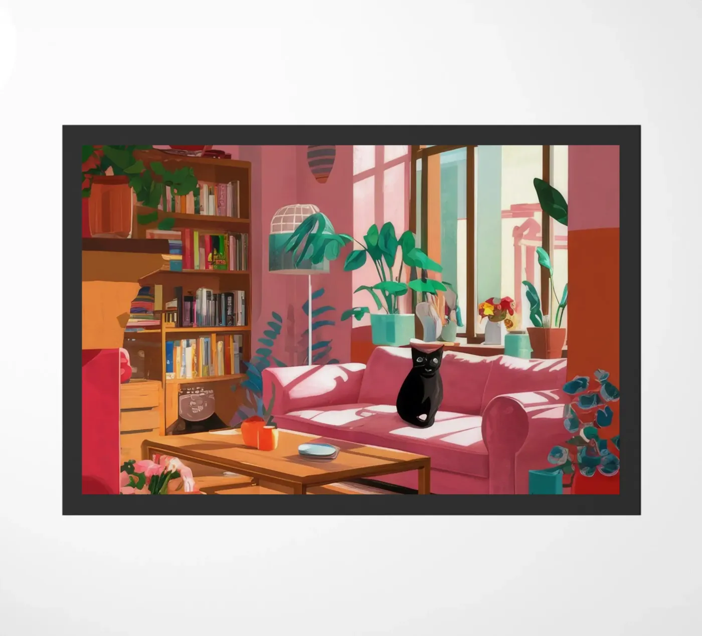 Sunbeam Reading Nook doormat by Lumi Eyes