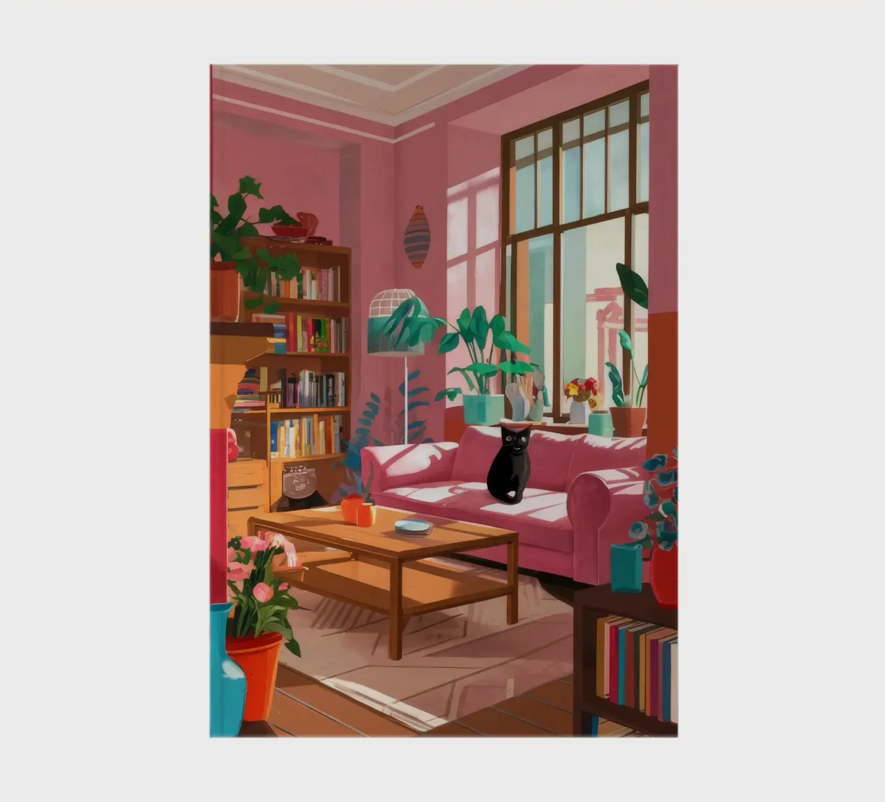Sunbeam Reading Nook notebook by Lumi Eyes