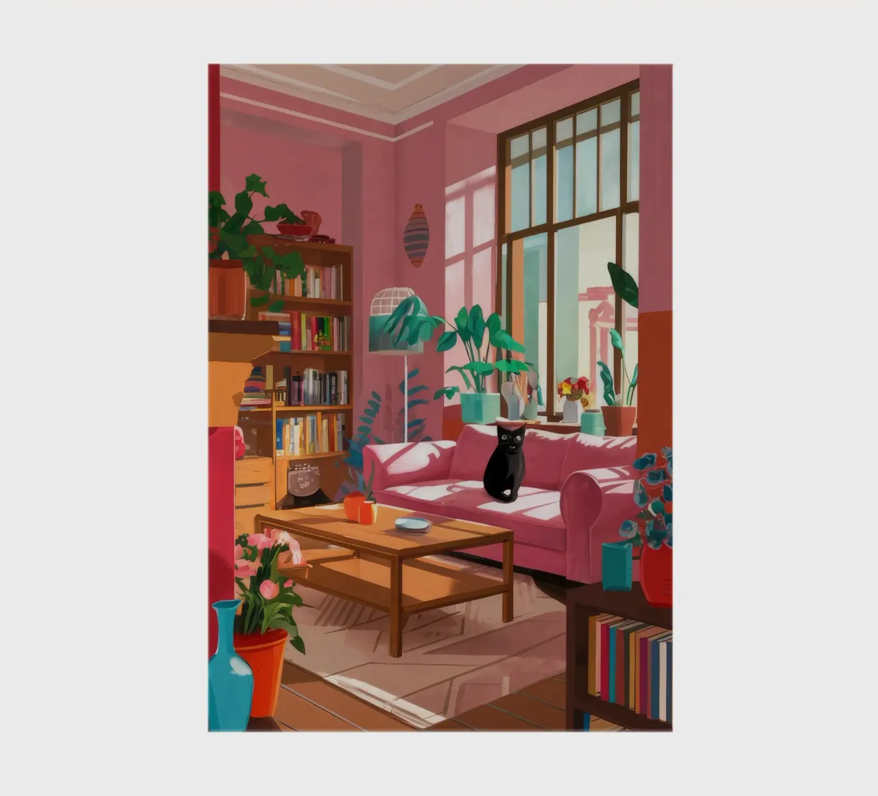 Sunbeam Reading Nook notebook by Lumi Eyes