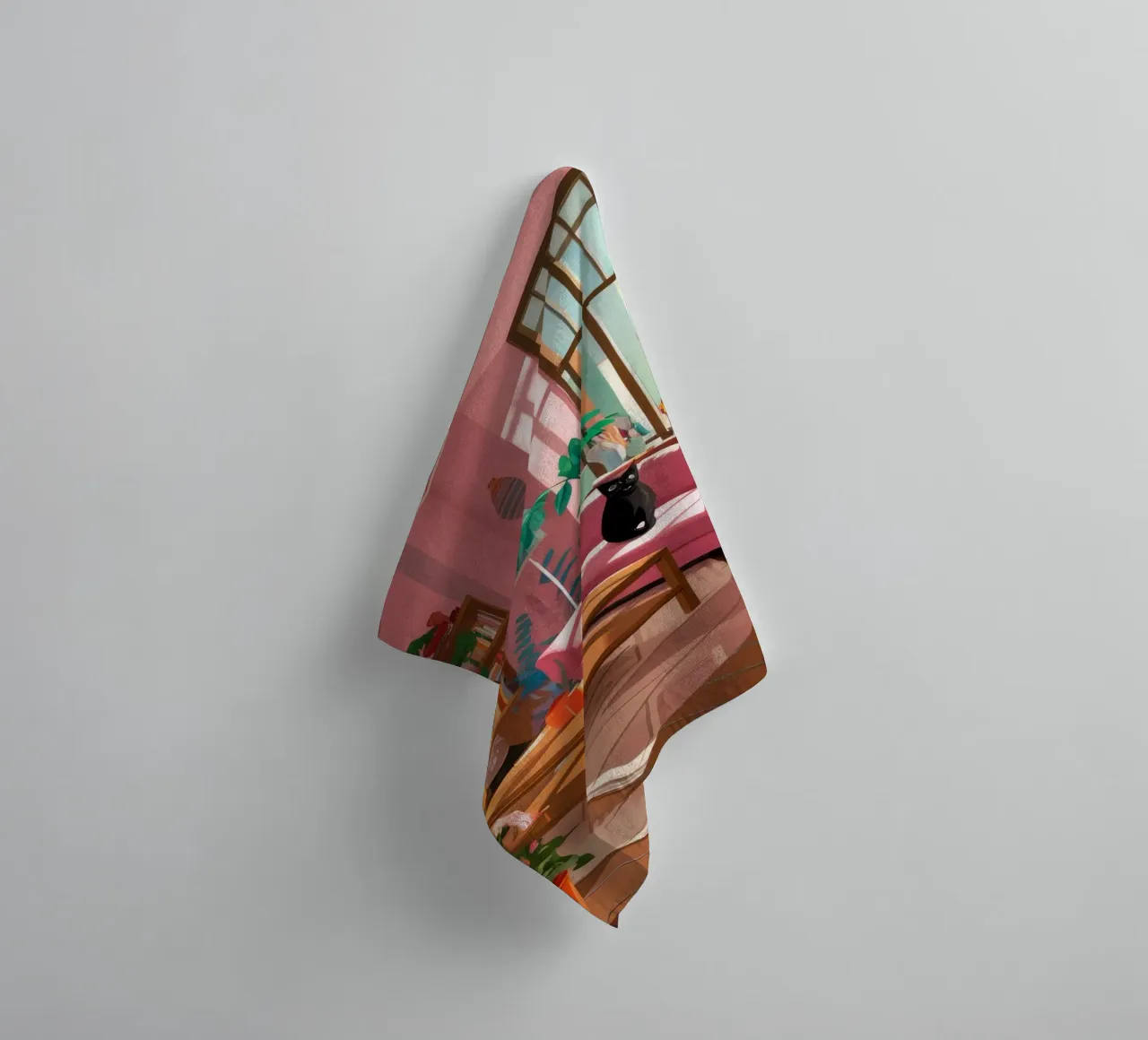 Sunbeam Reading Nook towel by Lumi Eyes
