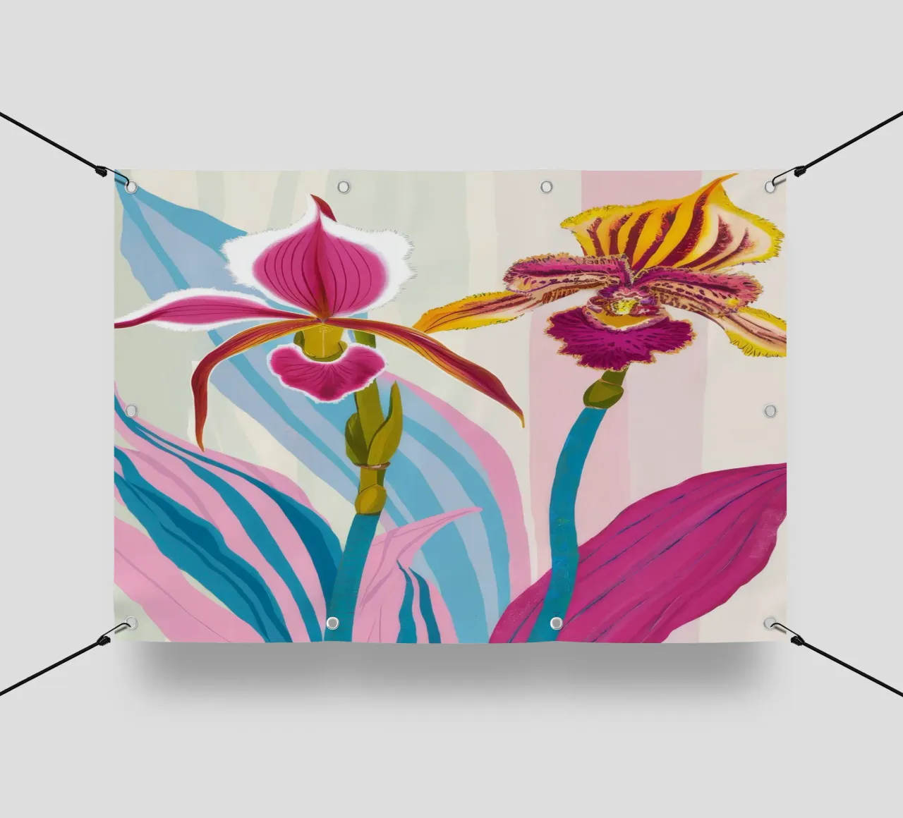 Orchidea Elegance Bloom telo in pvc da Haven Mirage