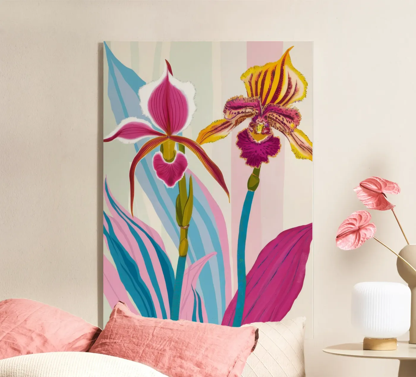 Orchid Elegance Bloom acryl van Haven Mirage