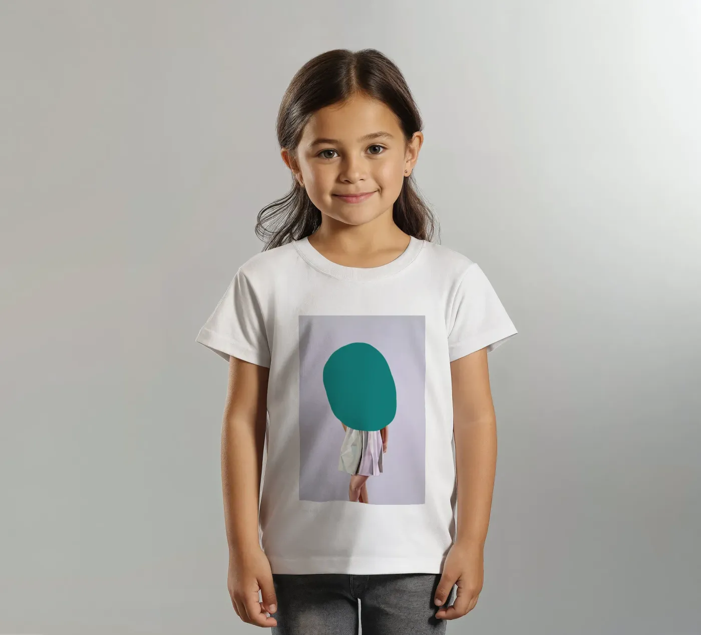 Turquoise t-shirt bambini da Tapio Mömmö