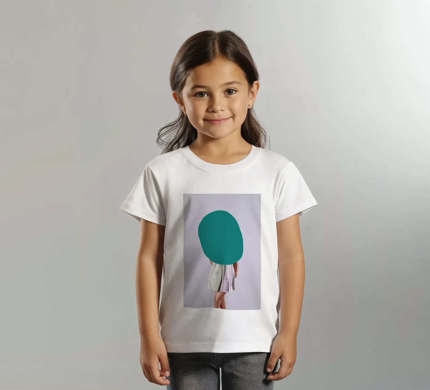 Turquoise t-shirt bambini da Tapio Mömmö