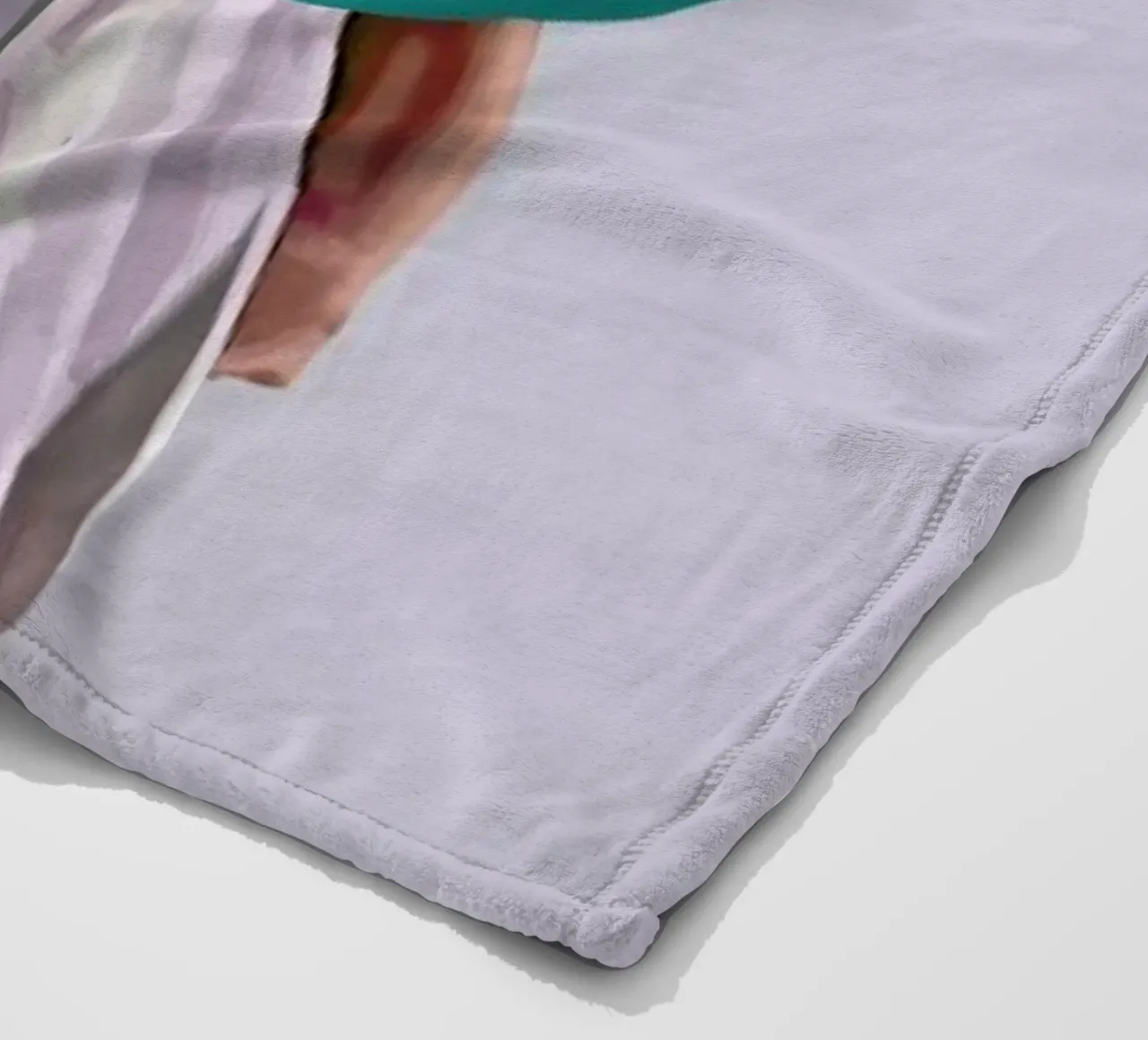 Turquoise Fleecedecke von Tapio Mömmö